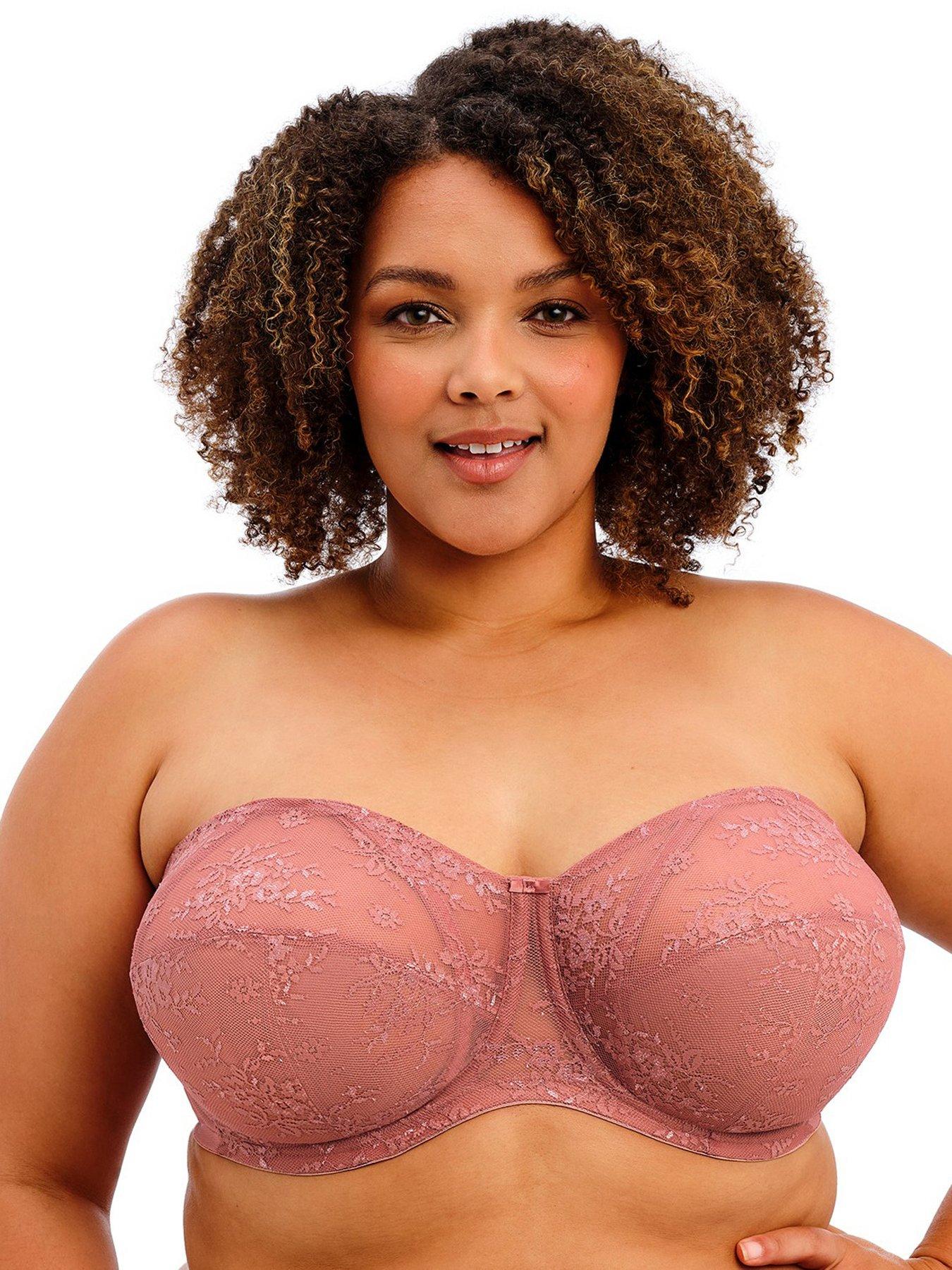 Image 4 of 6 of Goddess Verity Underwire Strapless Bra - Rosewood