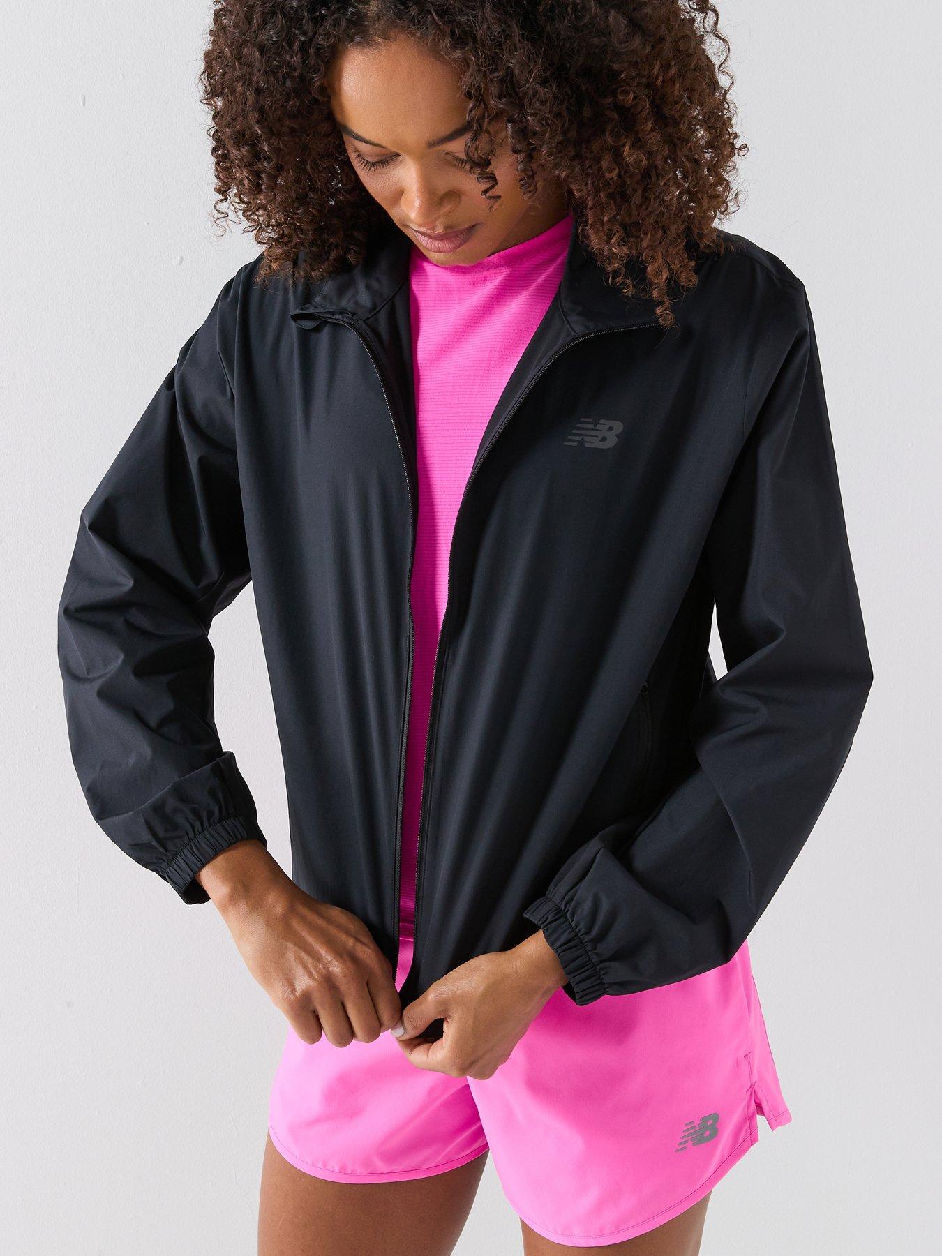 Image 4 of 6 of New Balance Womens Running Fast Days Jacket - Black