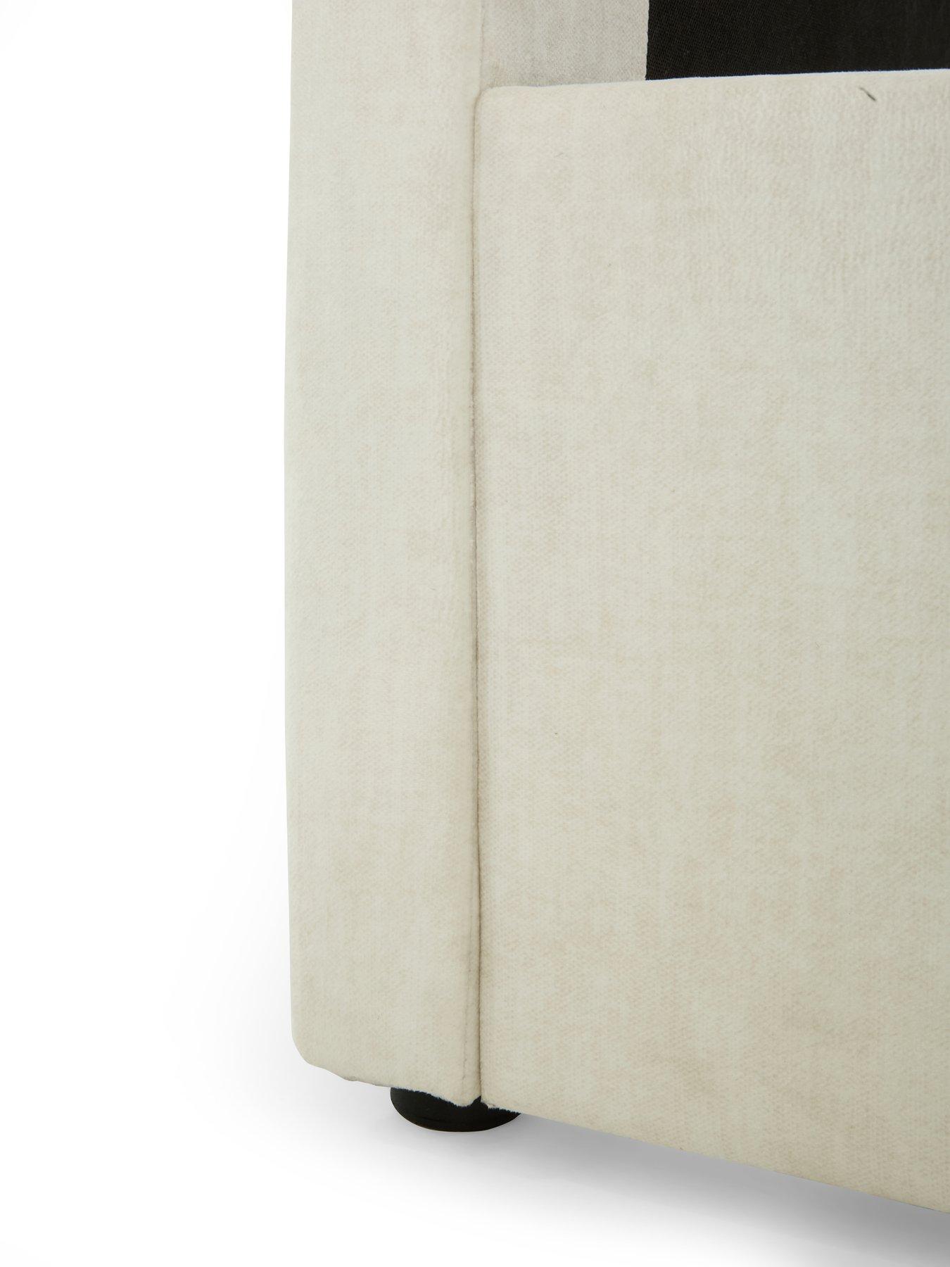Image 6 of 7 of The Very Collection Prent TV Bed with Voice Control and Mattress Options (Buy &amp; SAVE!) - Ivory