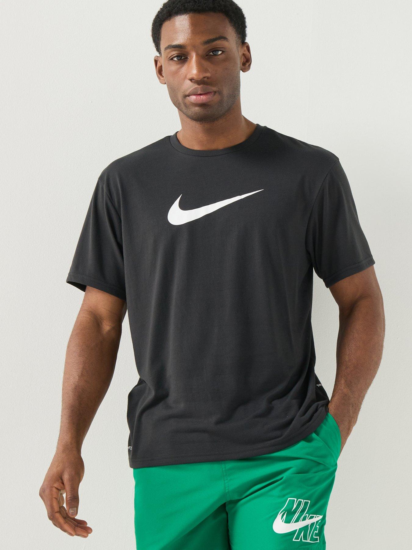 Nike Mens Short Sleeve Hydroguard T Shirt - Black