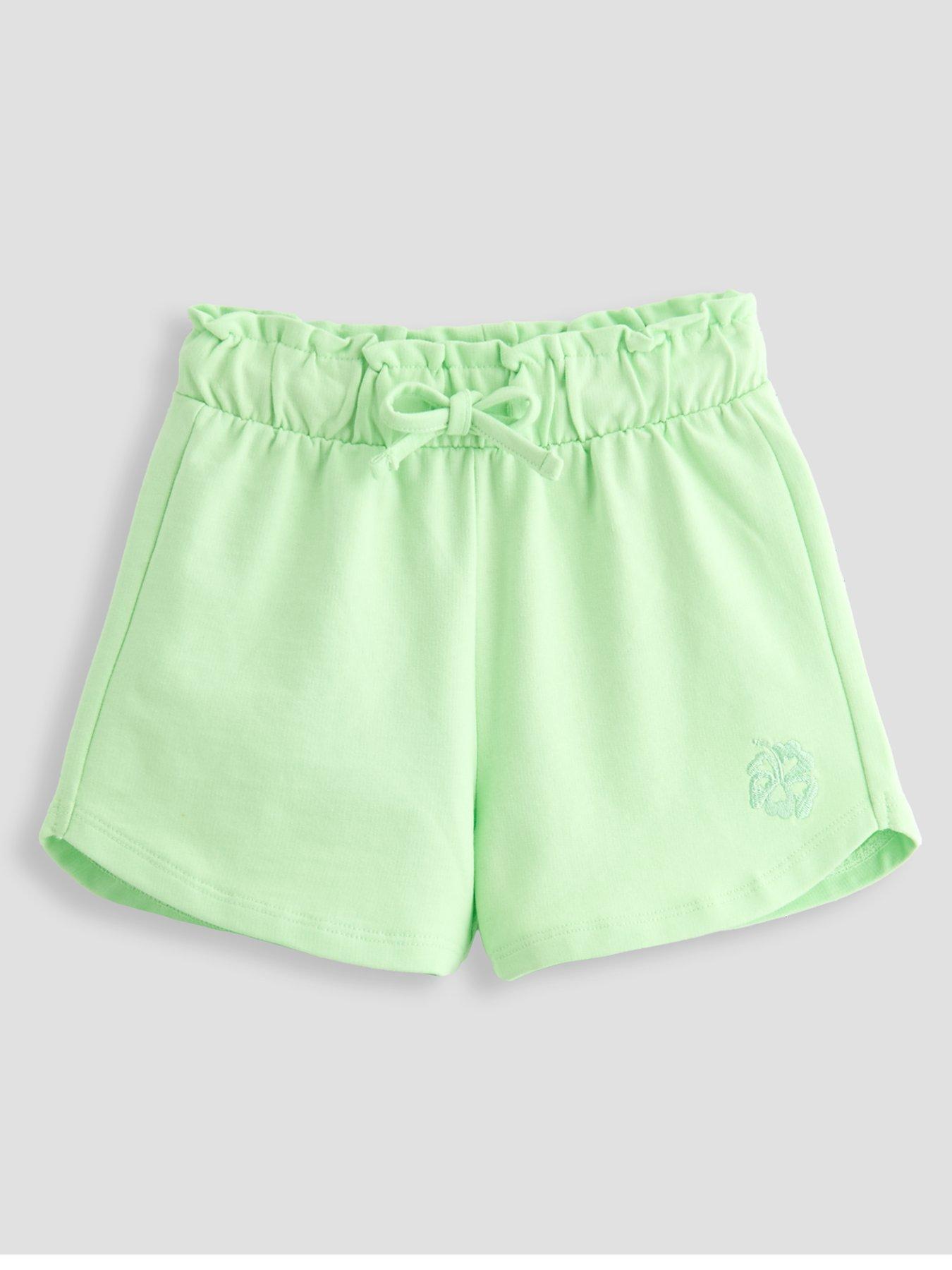 Image 3 of 5 of The Very Collection Girls 3 Pack Loopback Jersey Shorts - Multi