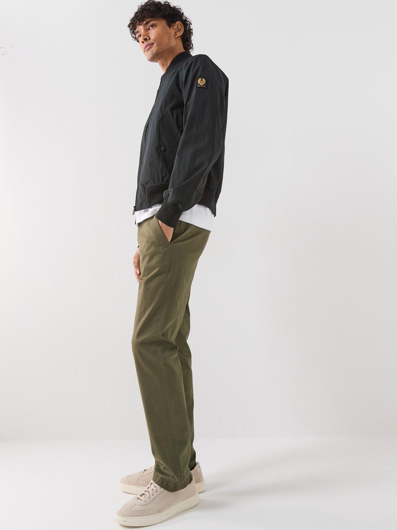  image of belstaff-carrier-nylon-bomber-jacket-black