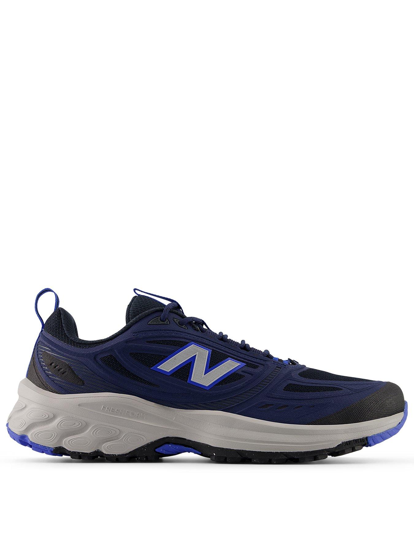 New Balance Mens 410 Trail Running Shoes - Blue