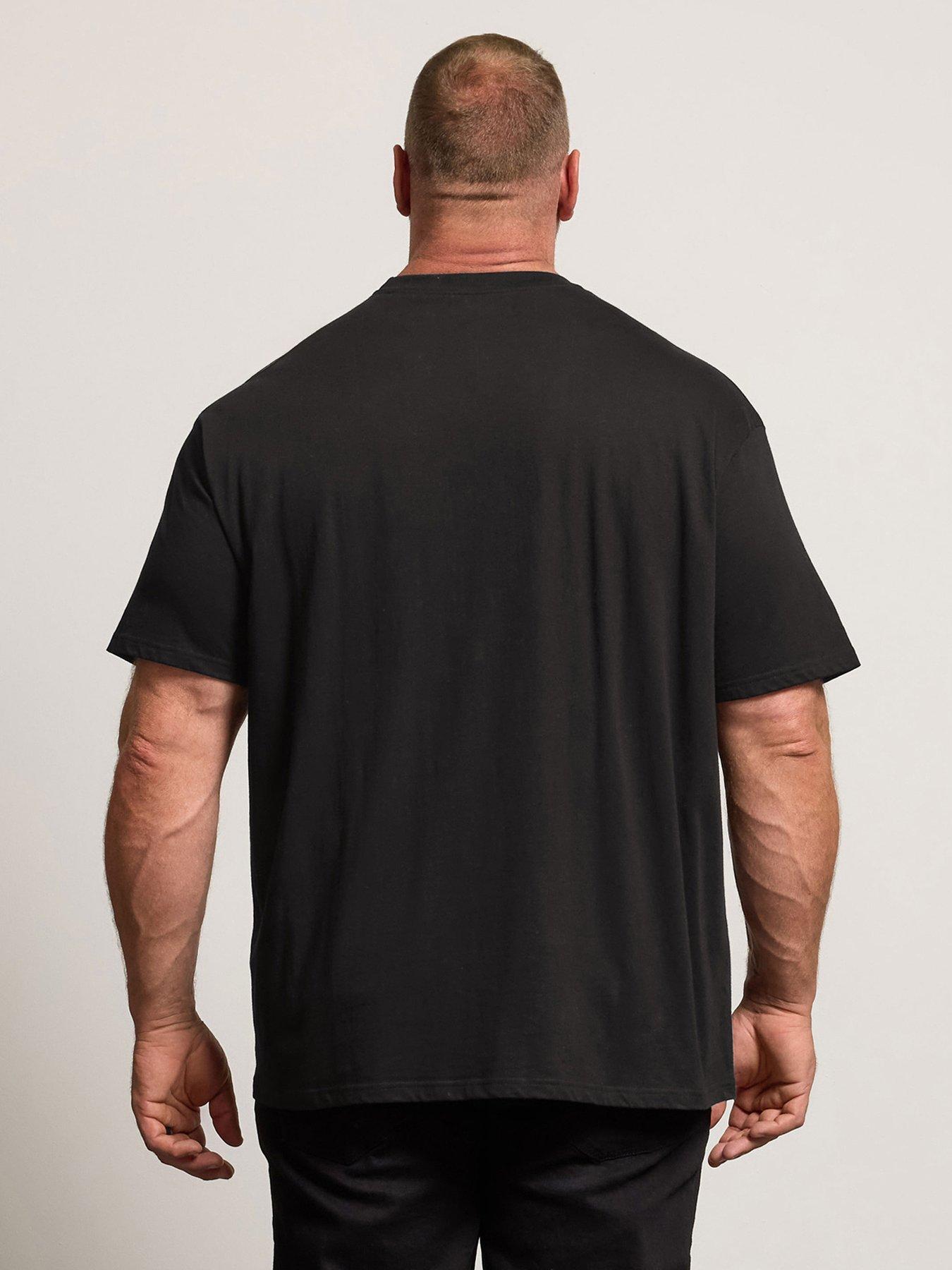  image of badrhino-dice-t-shirt-black