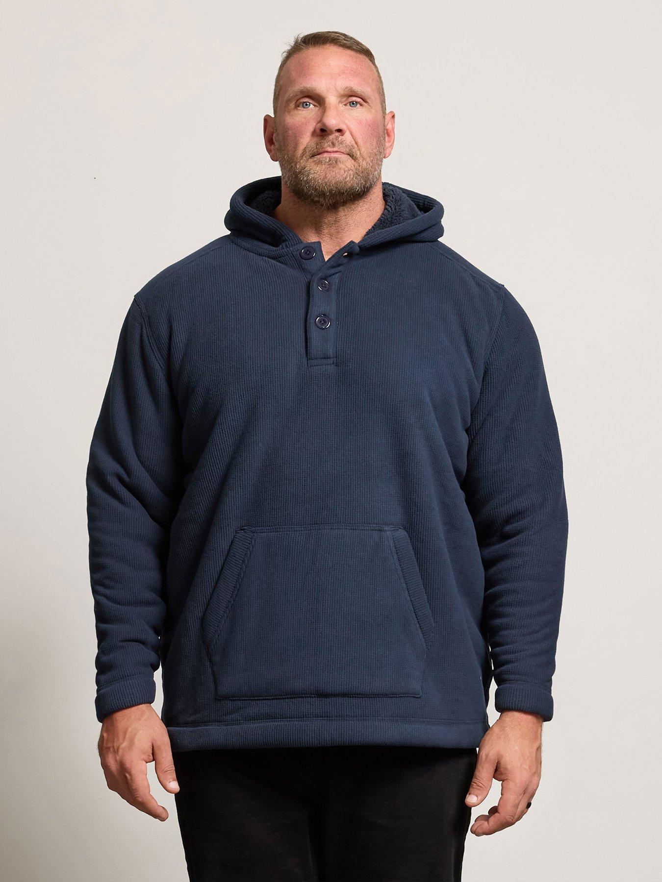BadRhino Badrhino Button Neck Borg Hoodie