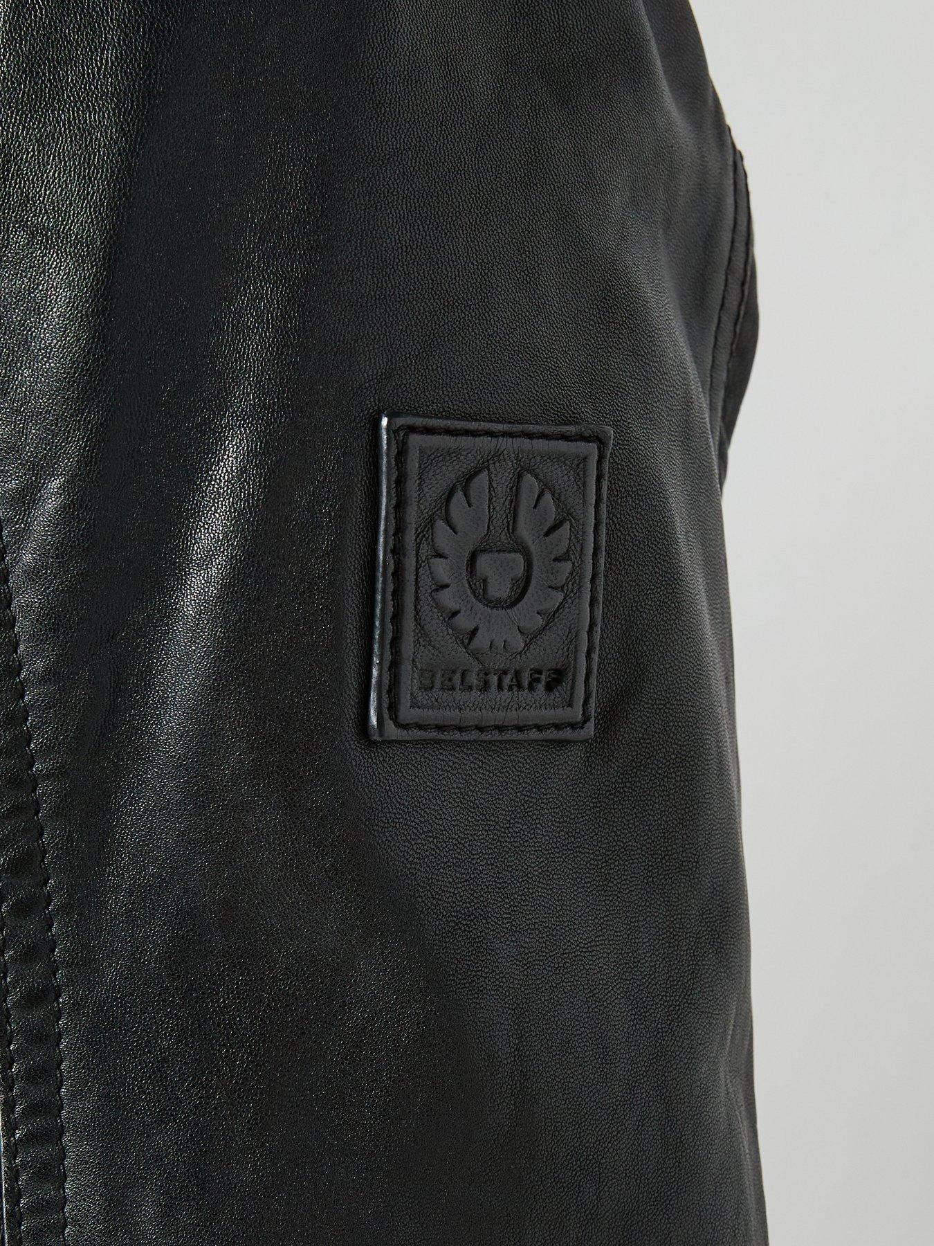Image 5 of 6 of Belstaff V Racer Leather Jacket - Black