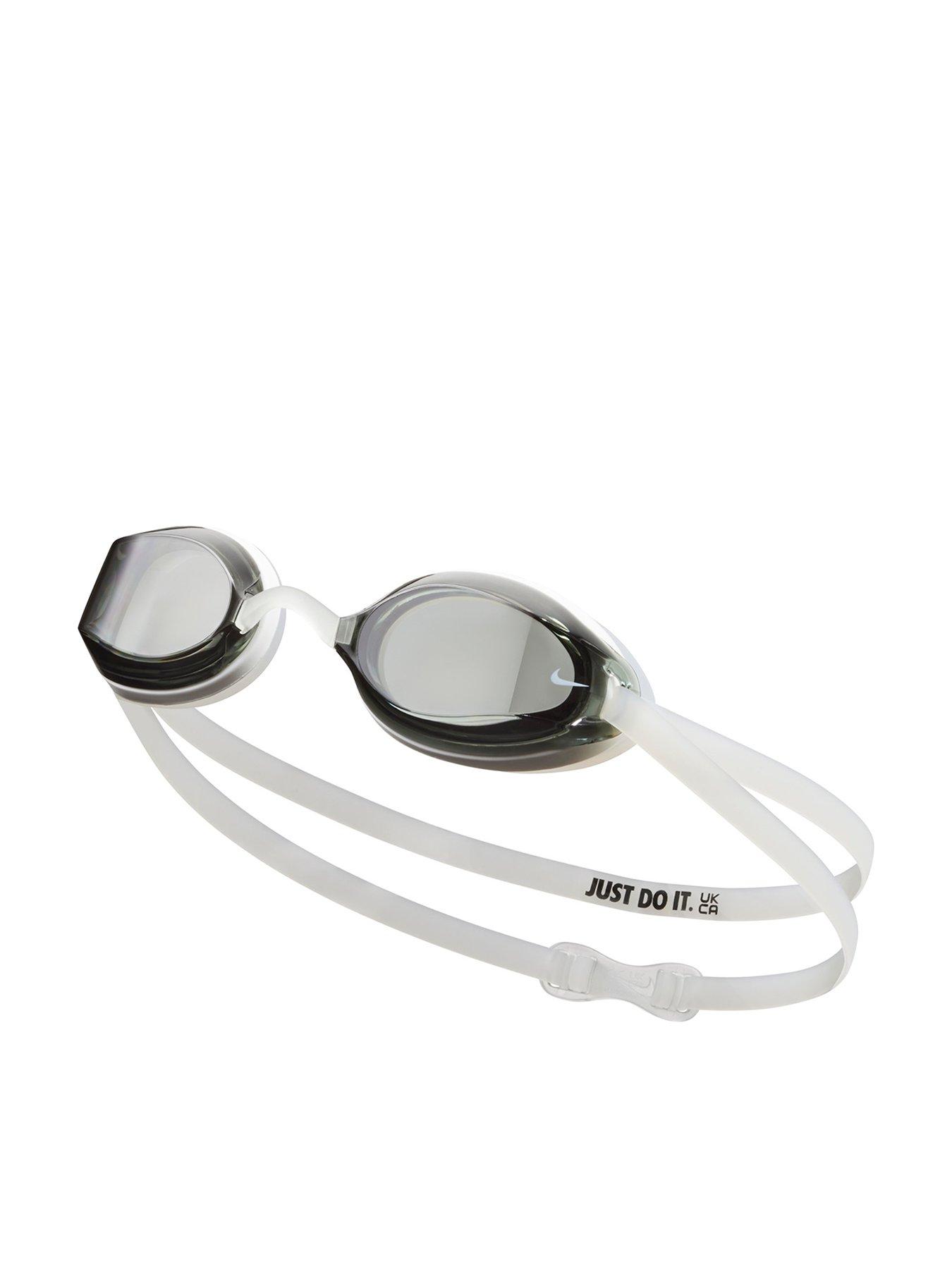 Image 1 of 1 of Nike Adults Unisex Legacy Comfort Mirrored Swim Goggles - Grey