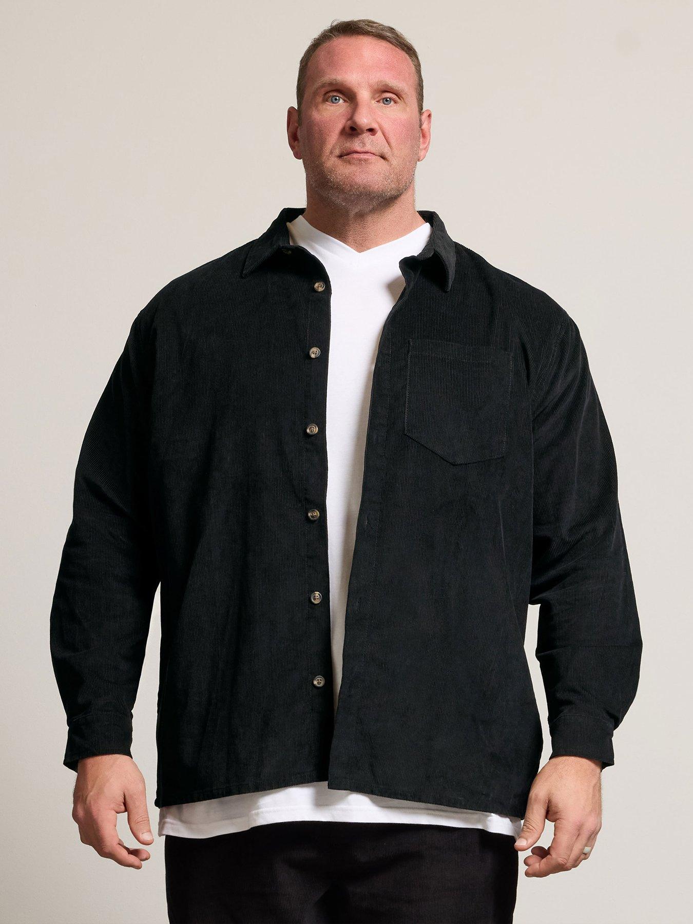 BadRhino Cord Overshirt - Black