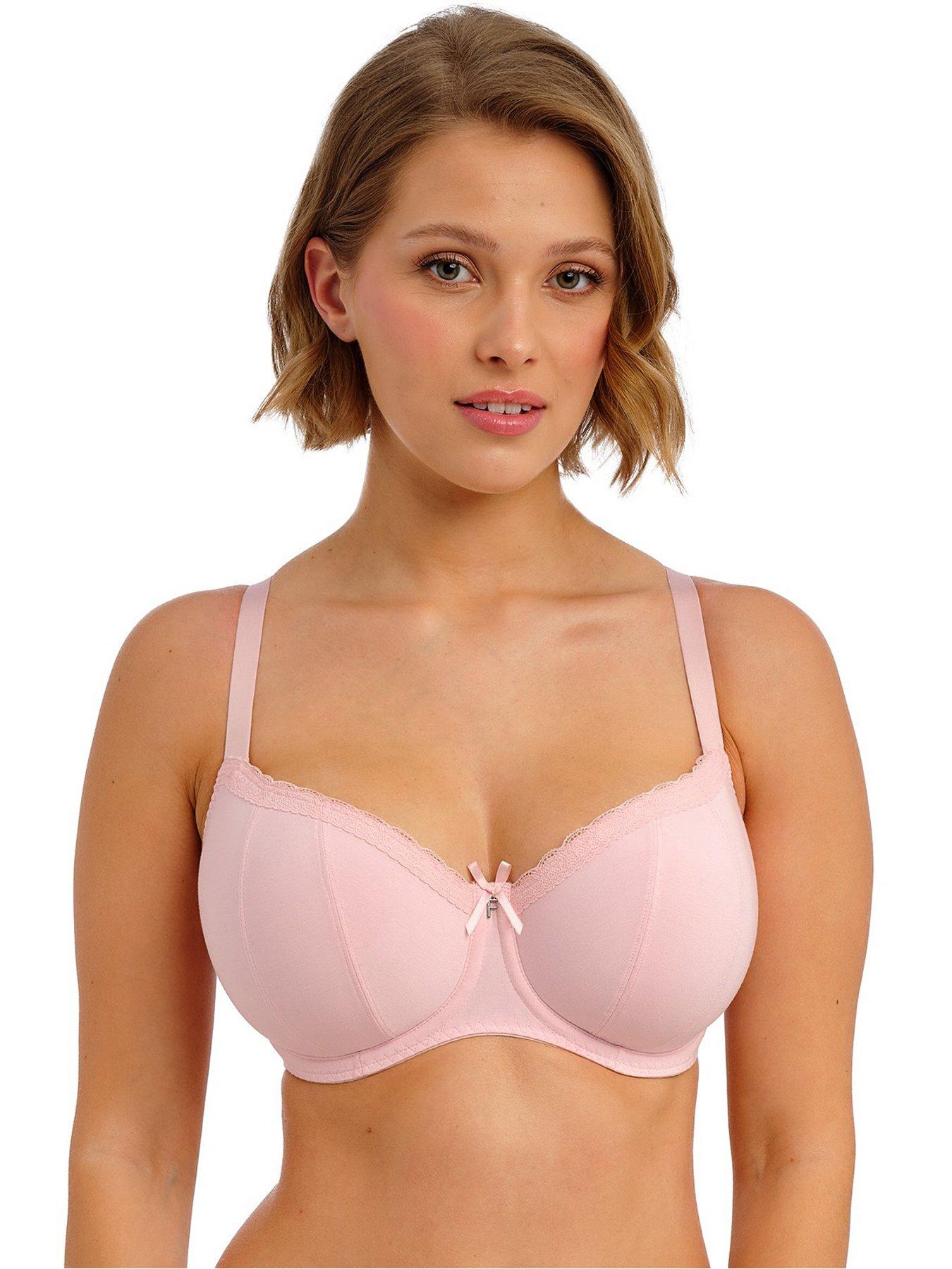 Freya Flirt Underwire Padded Half Cup Bra - Pink