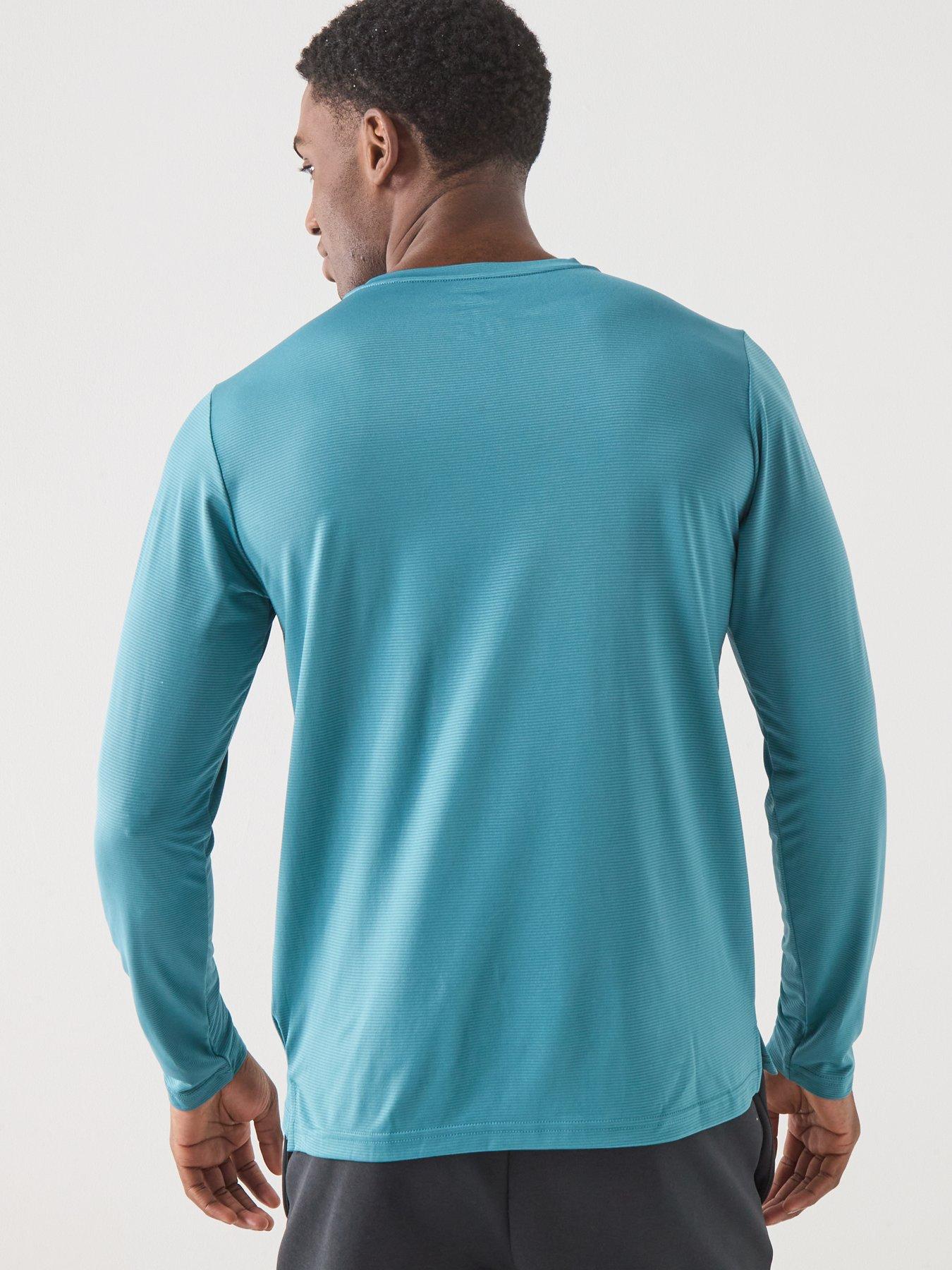Image 2 of 4 of New Balance Mens Running Sport Essentials Long Sleeve - Green