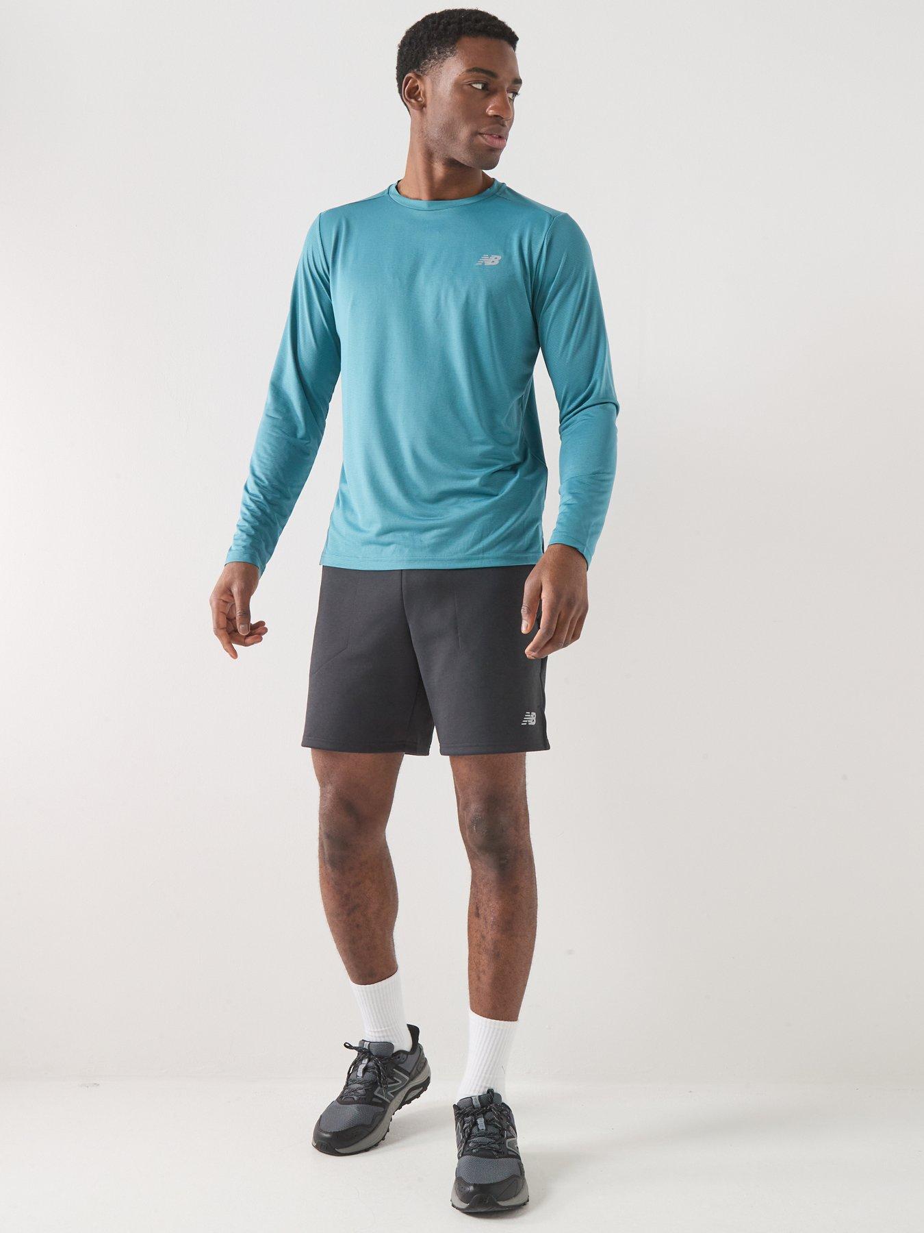 Image 3 of 4 of New Balance Mens Running Sport Essentials Long Sleeve - Green