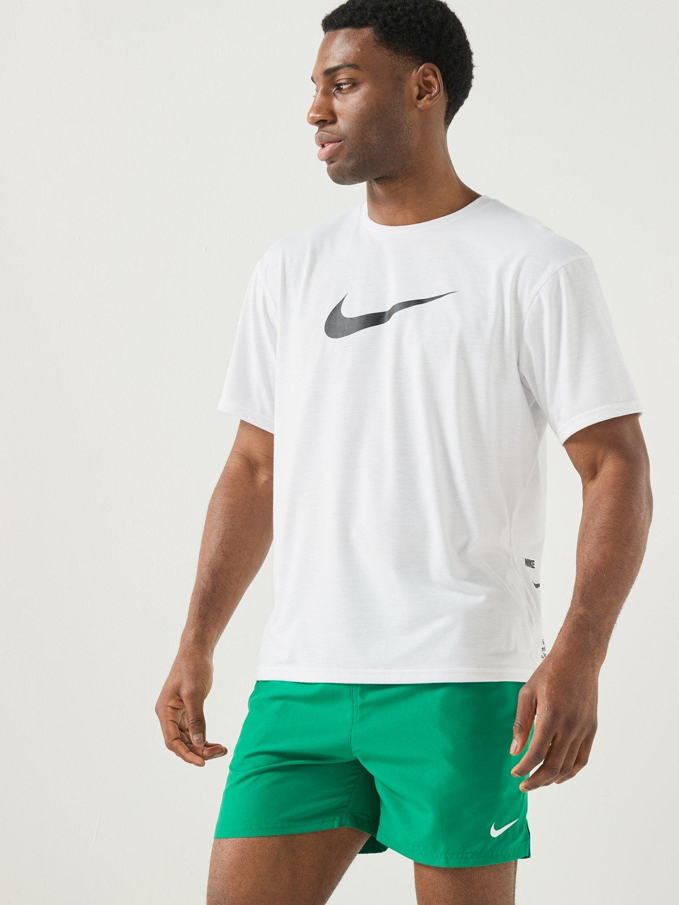 Nike Mens Short Sleeve Hydroguard T Shirt - White