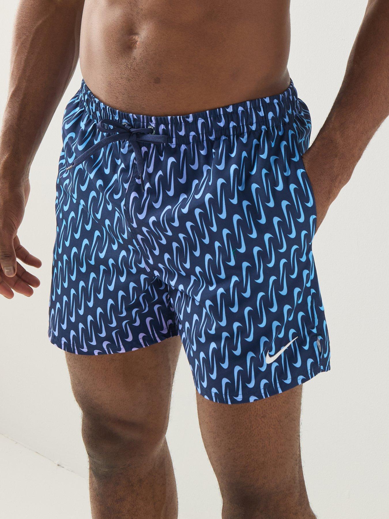 Nike Mens 5Inch Volley Swim Shorts - Navy | Littlewoods