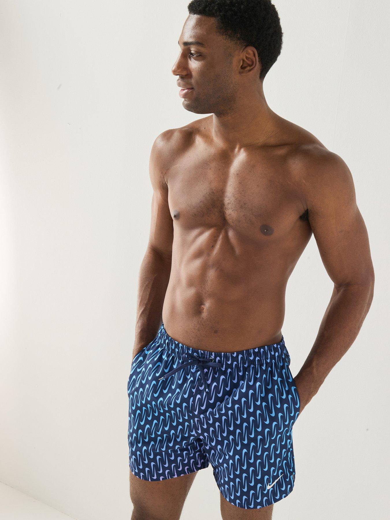 Nike Mens 5Inch Volley Swim Shorts - Navy | Littlewoods