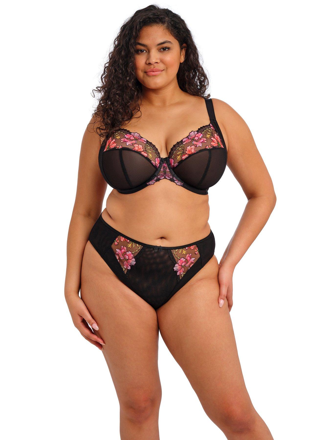 Elomi Teagan Underwire Plunge Bra - Multi