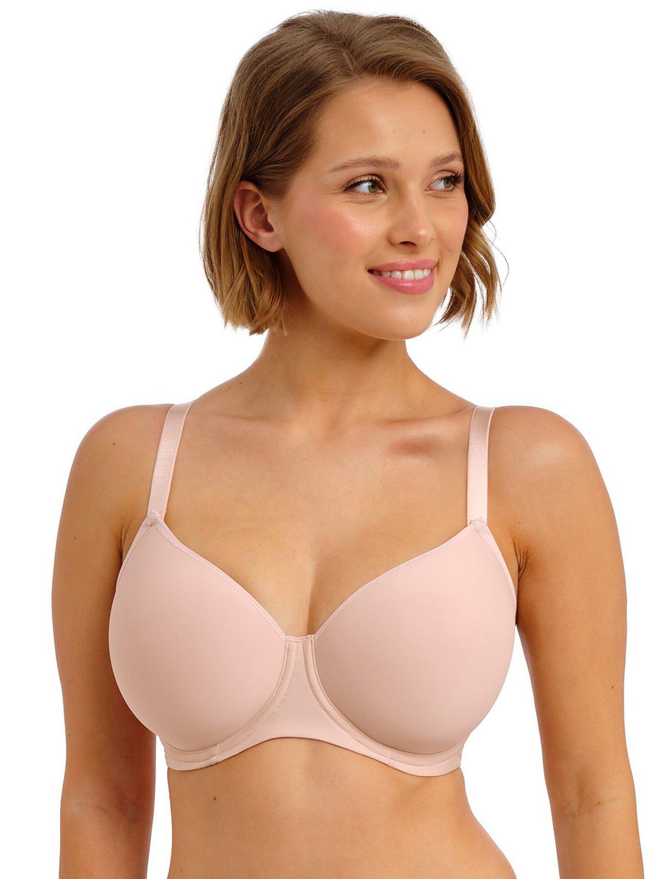 Freya Essentially Smooth Underwire Moulded Balcony T-shirt Bra - Cameo