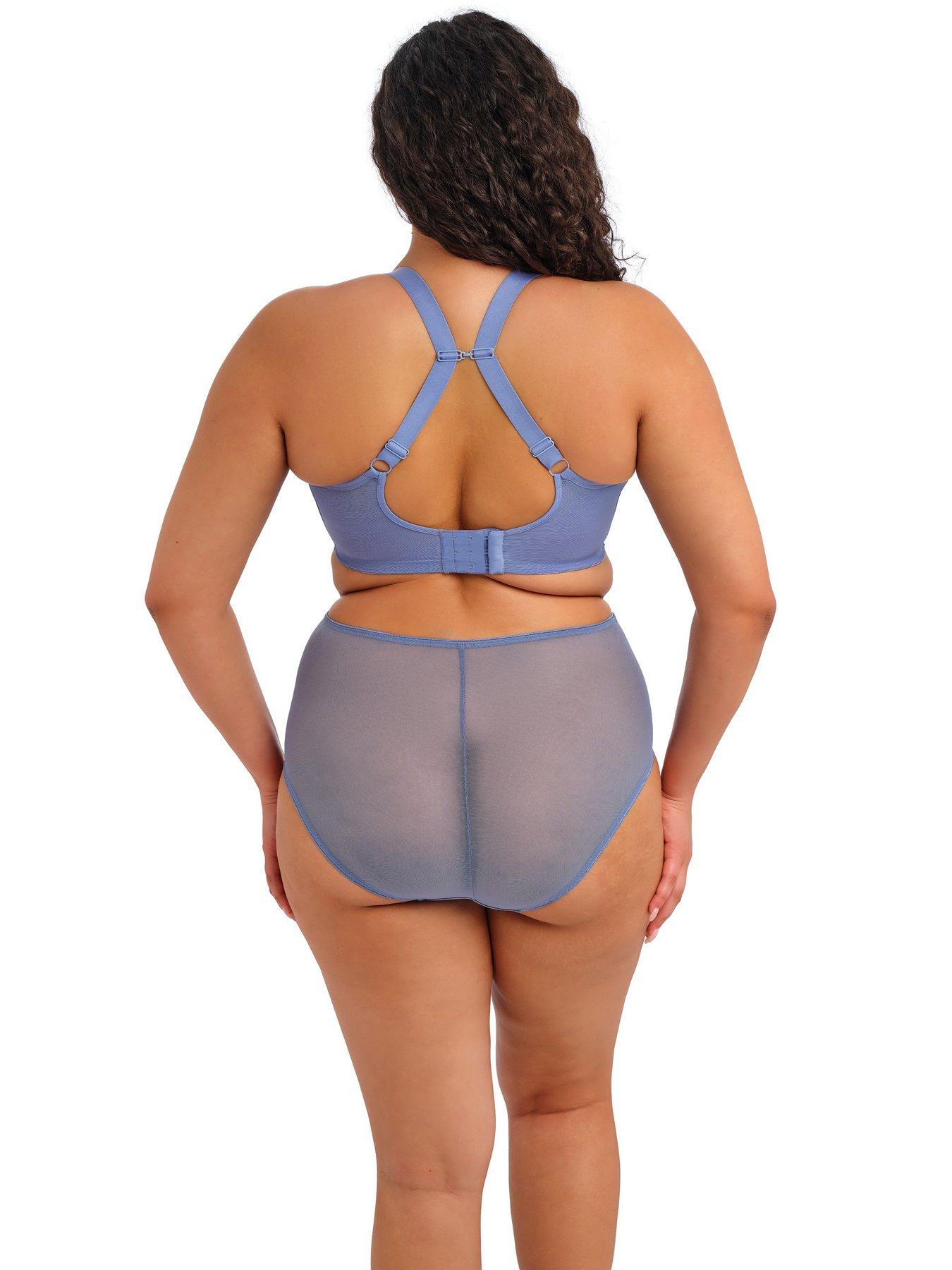 Image 3 of 3 of Elomi Matilda Underwire Plunge Bra - Lunar Blue
