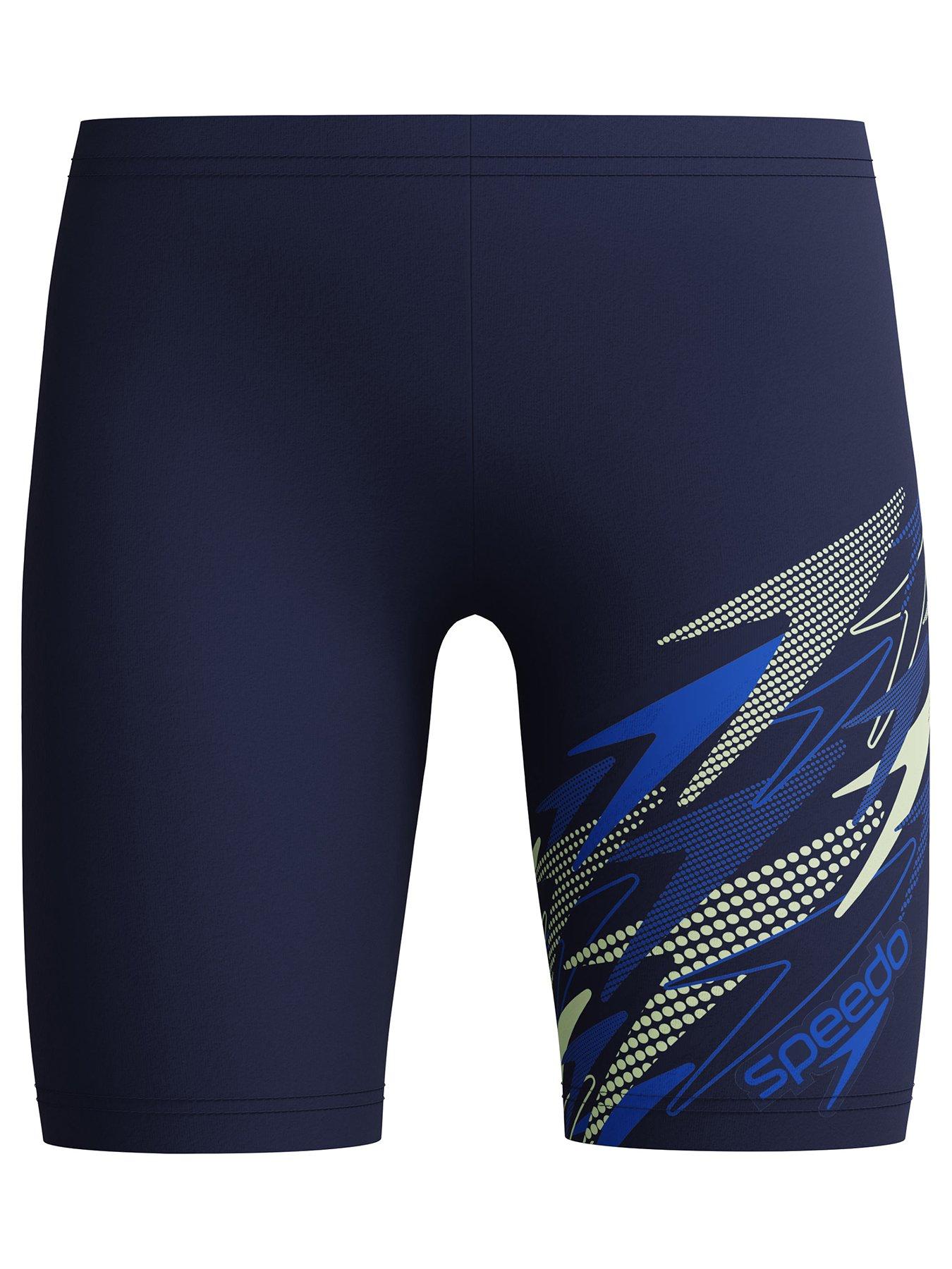Image 1 of 5 of Speedo Boys Medley Logo Jammer - Blue