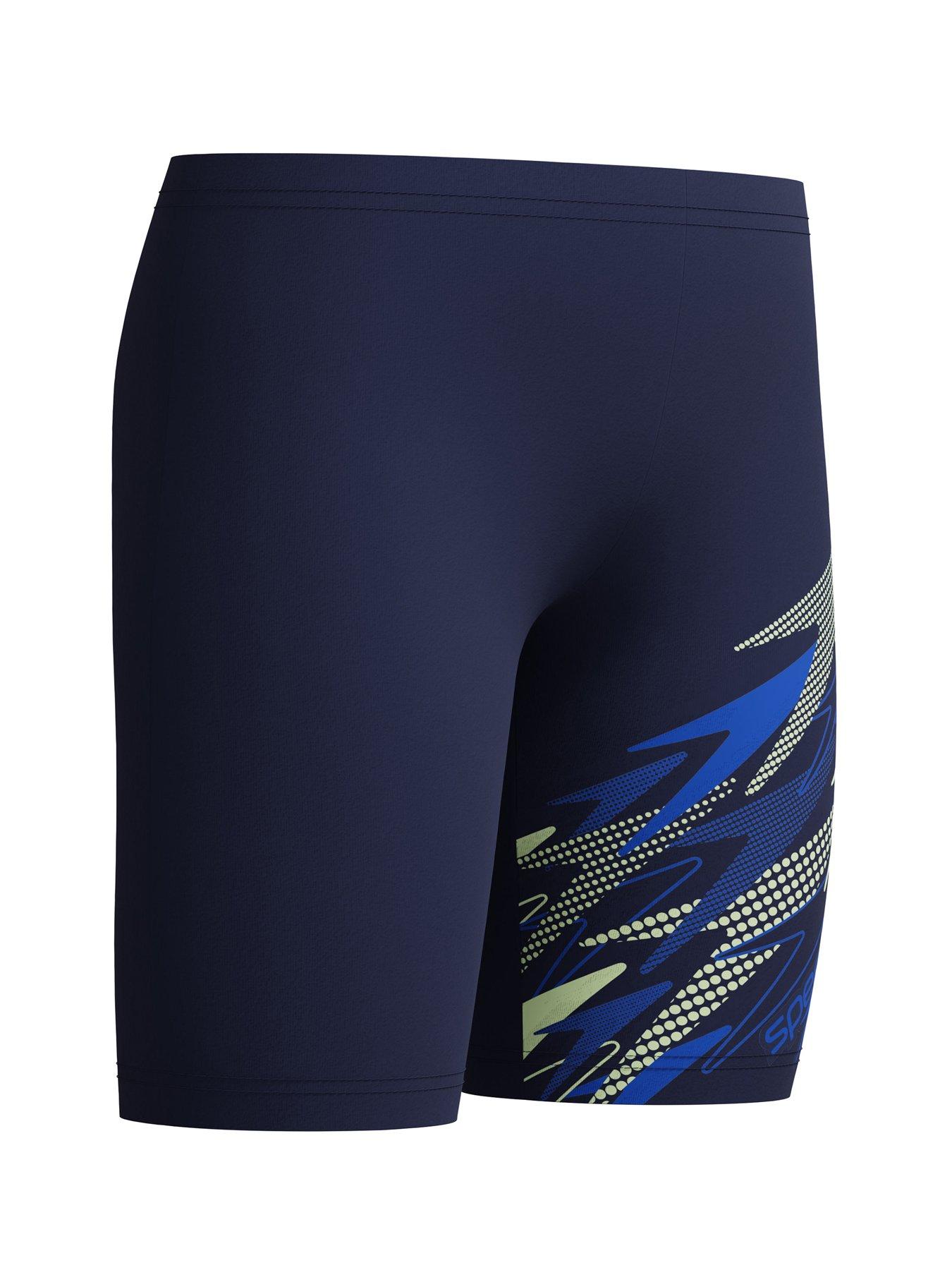 Image 5 of 5 of Speedo Boys Medley Logo Jammer - Blue
