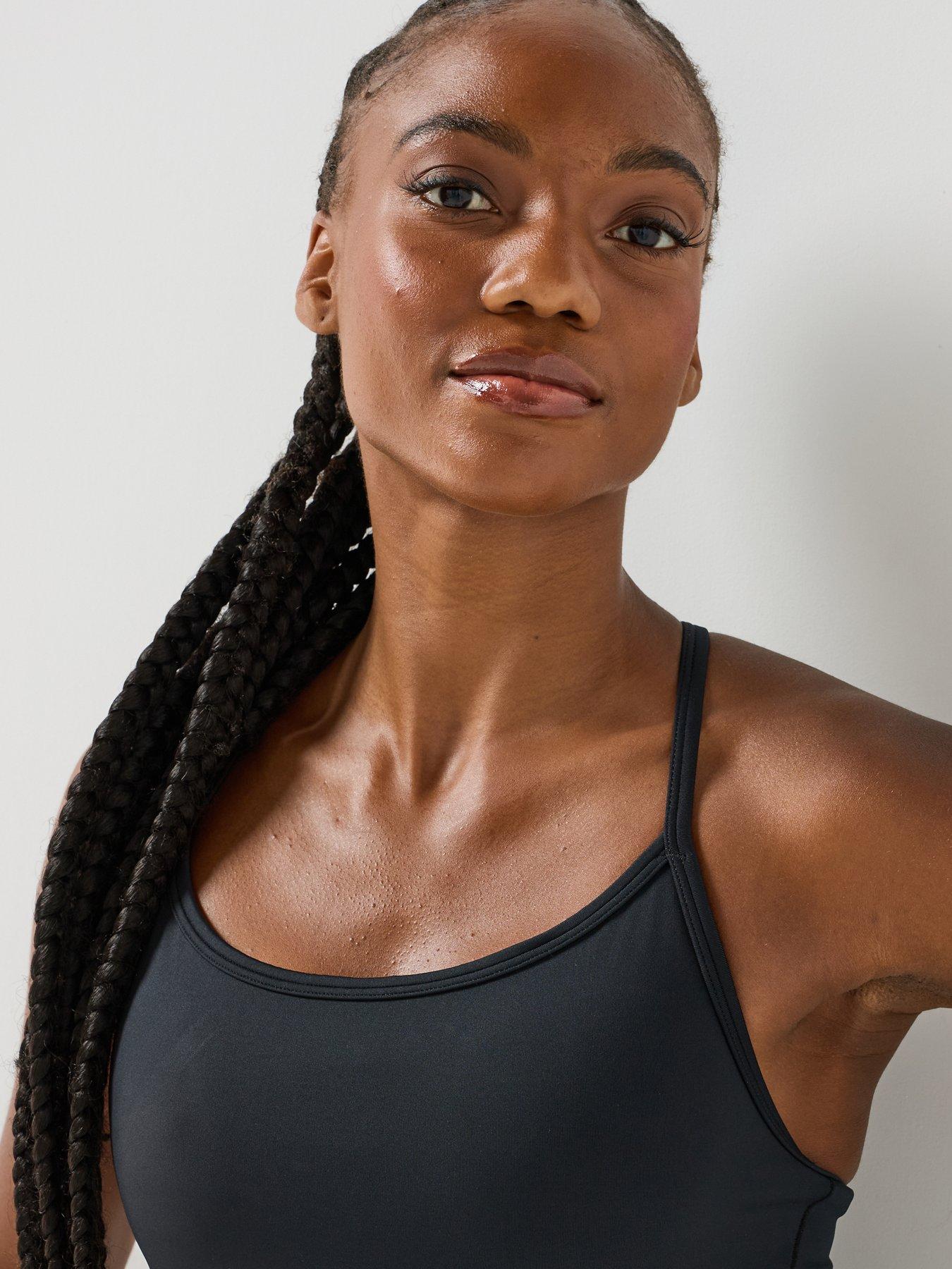 Image 5 of 6 of New Balance Womens Yoga Essential Bra - Black