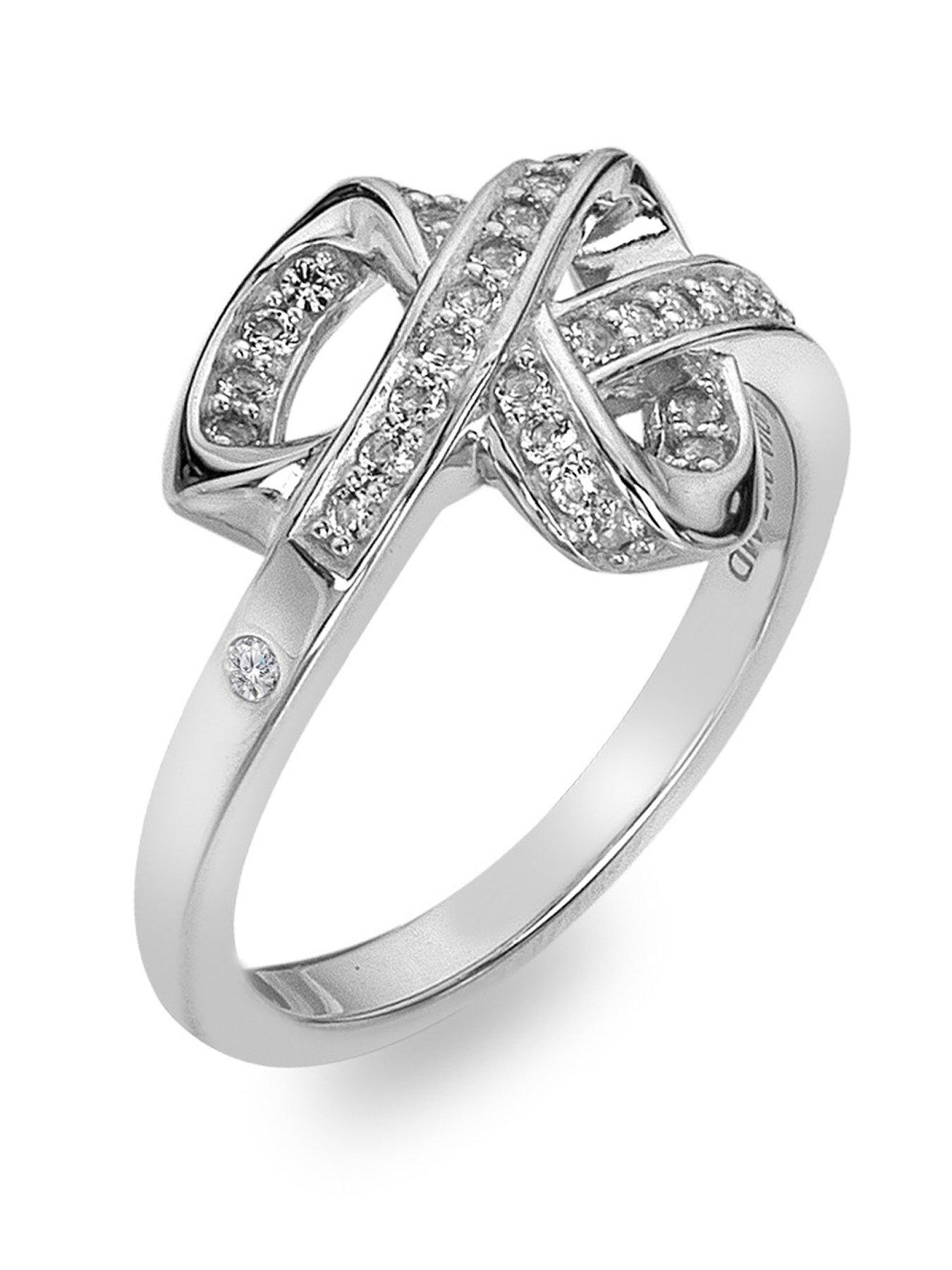 Image 1 of 3 of Hot Diamonds Aurora Ring