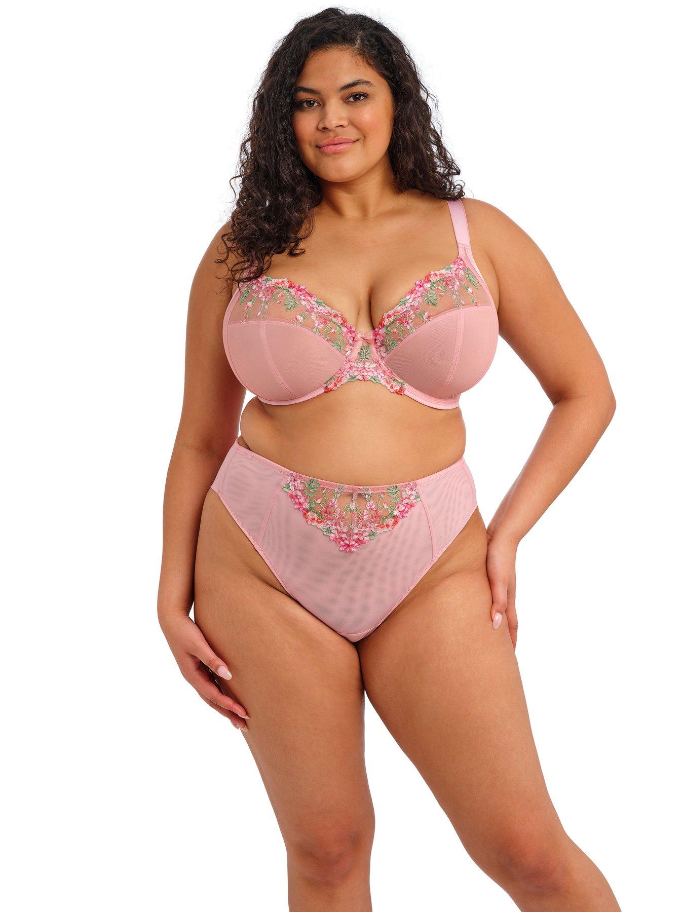 Elomi Aerith Brazilian Briefs - Rose Pink
