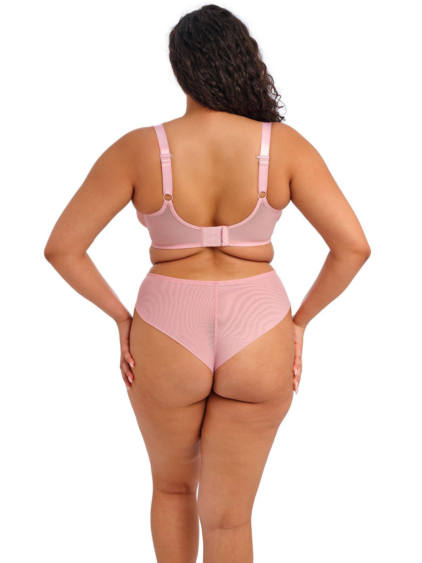 Image 2 of 3 of Elomi Aerith Brazilian Briefs - Rose Pink