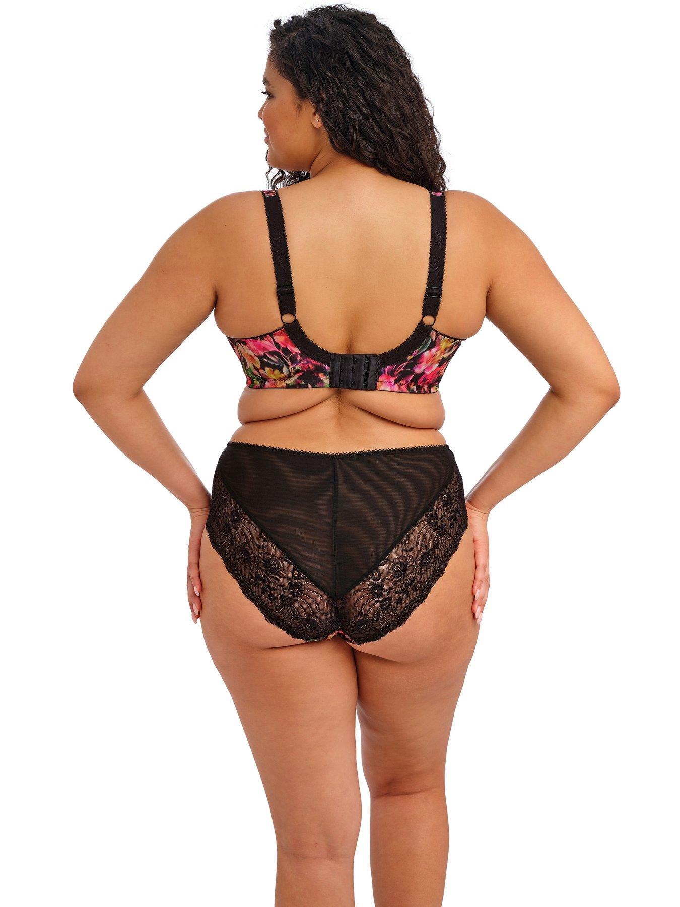 Image 2 of 3 of Elomi Morgan High Leg Briefs - Hot House