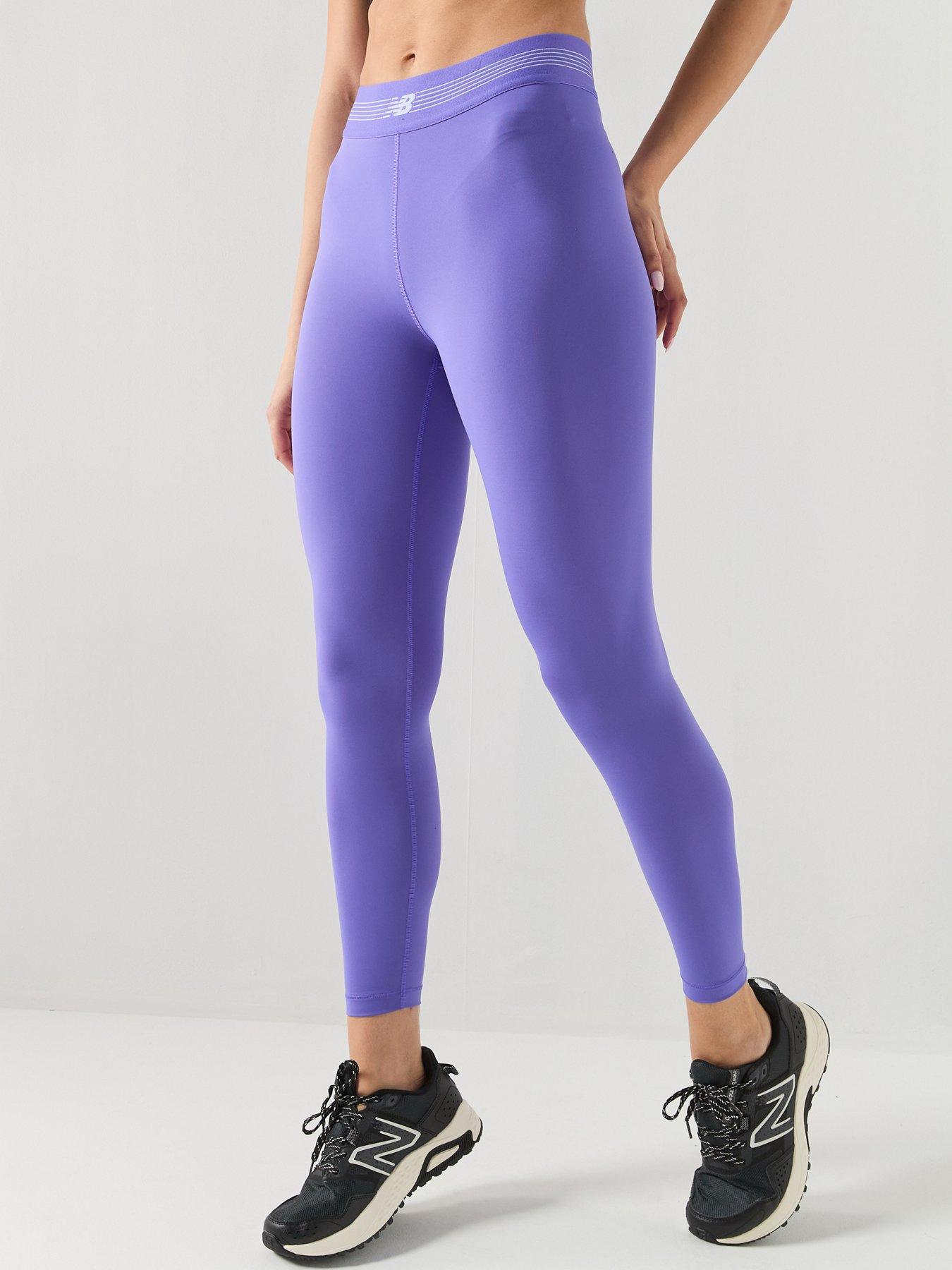 New Balance Womens Training AC 25 Inch Legging - Purple