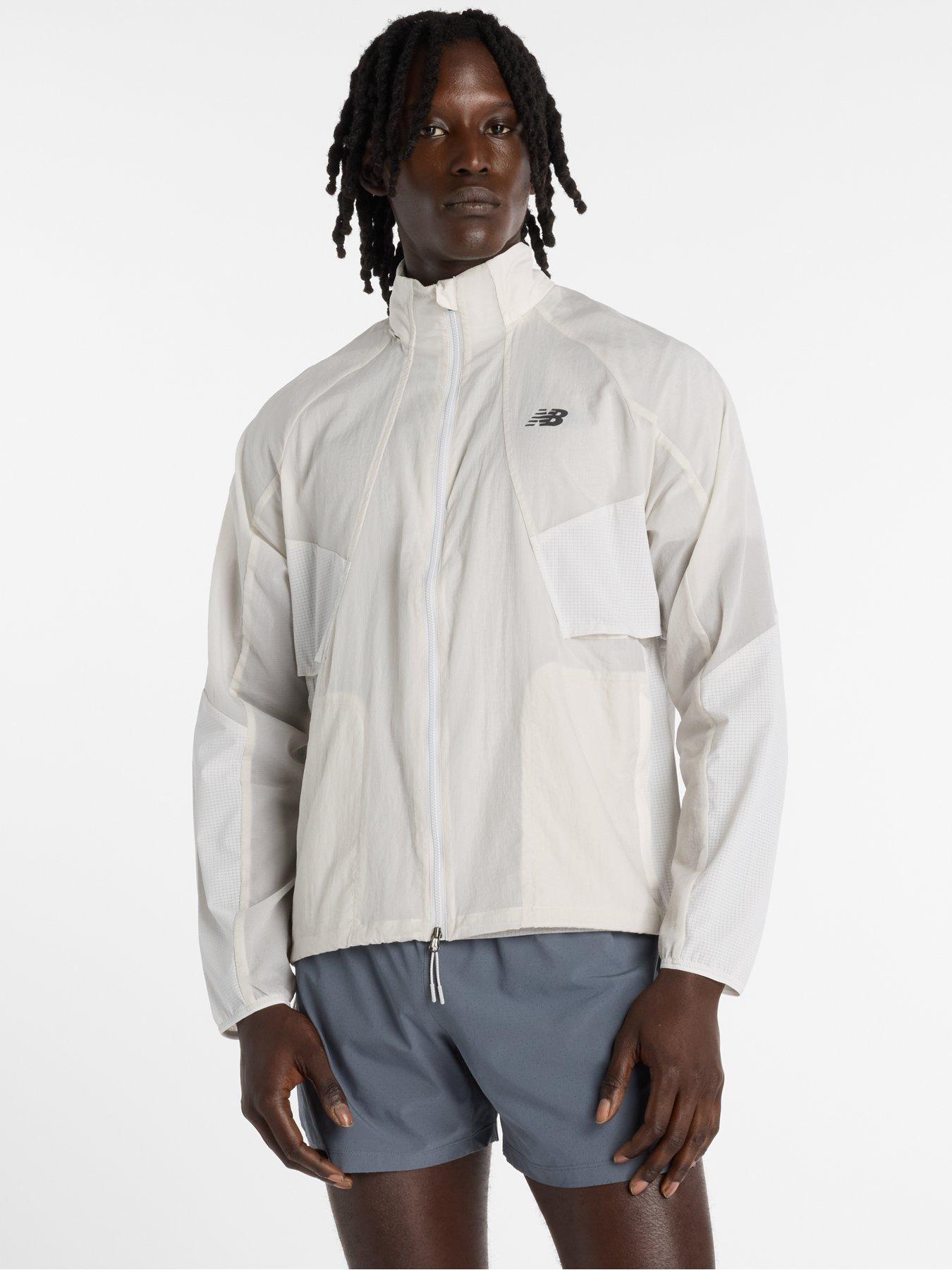 Image 1 of 6 of New Balance Mens Running Rc Jacket - Grey