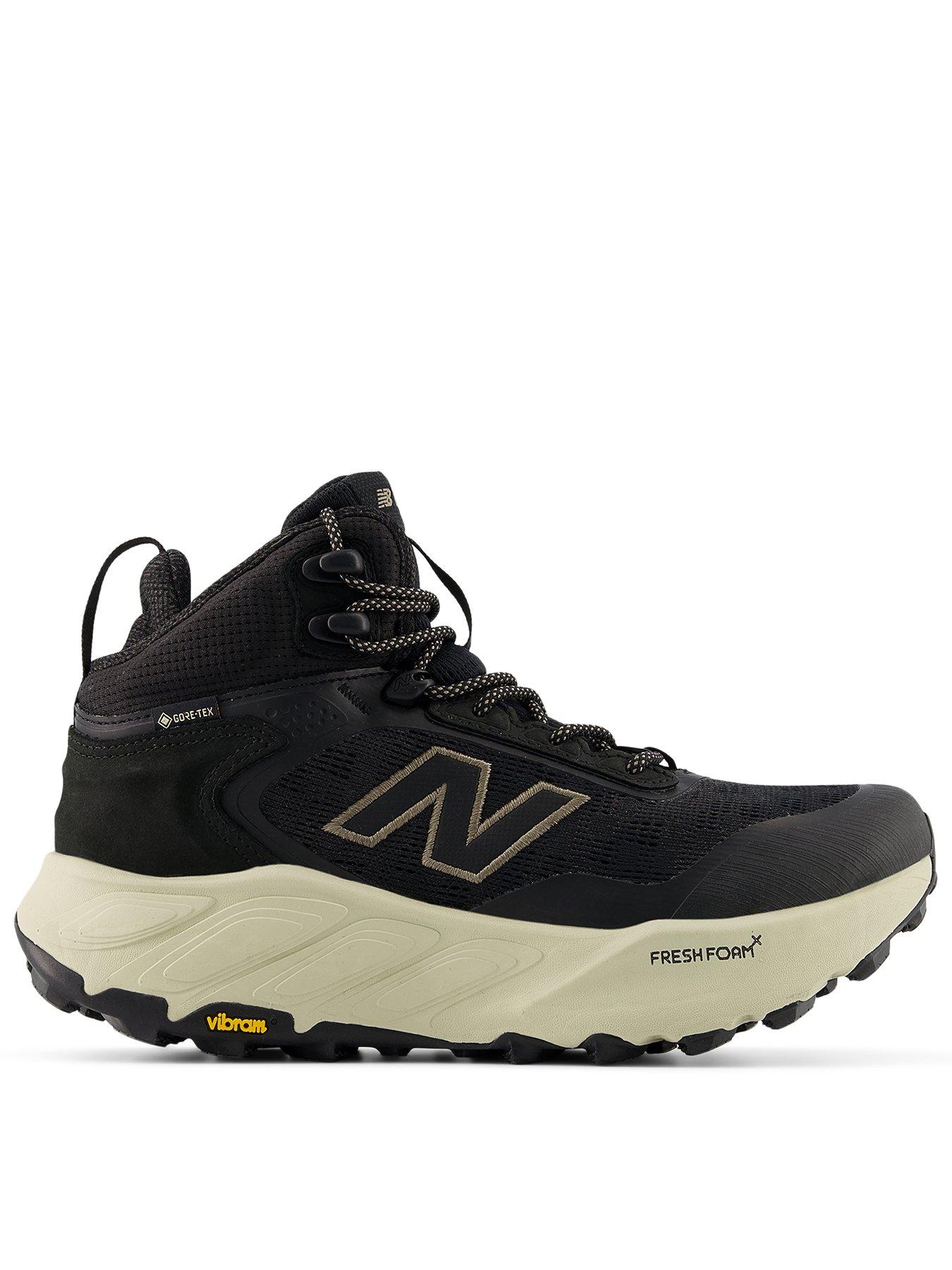 Image 1 of 6 of New Balance Womens GORE-TEX Fresh FoamX Vibram Hiking Trainers - Black