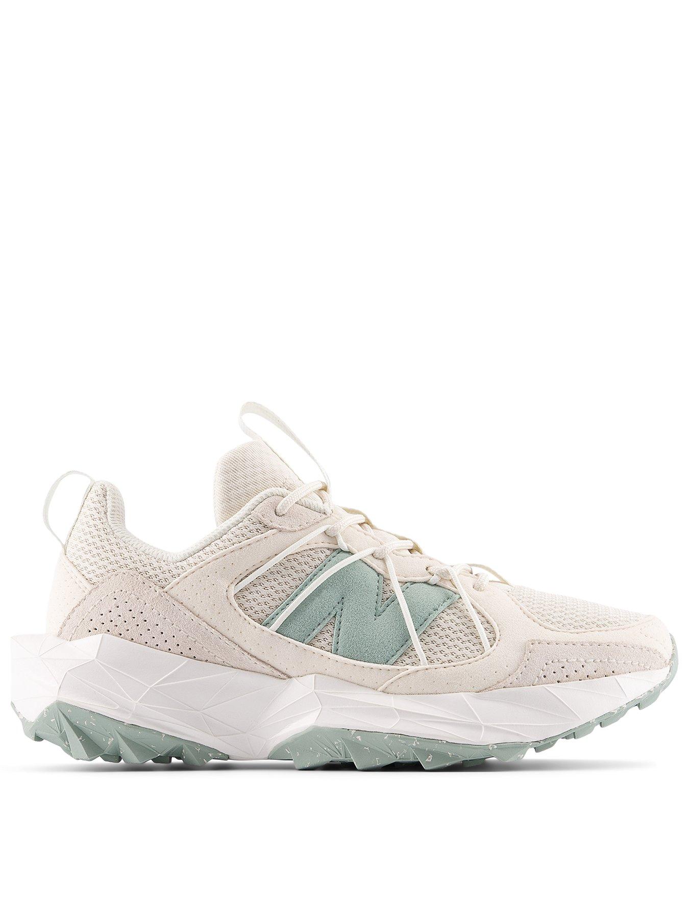 New Balance Womens Trail Running Tektrel Suede Trainers - Beige