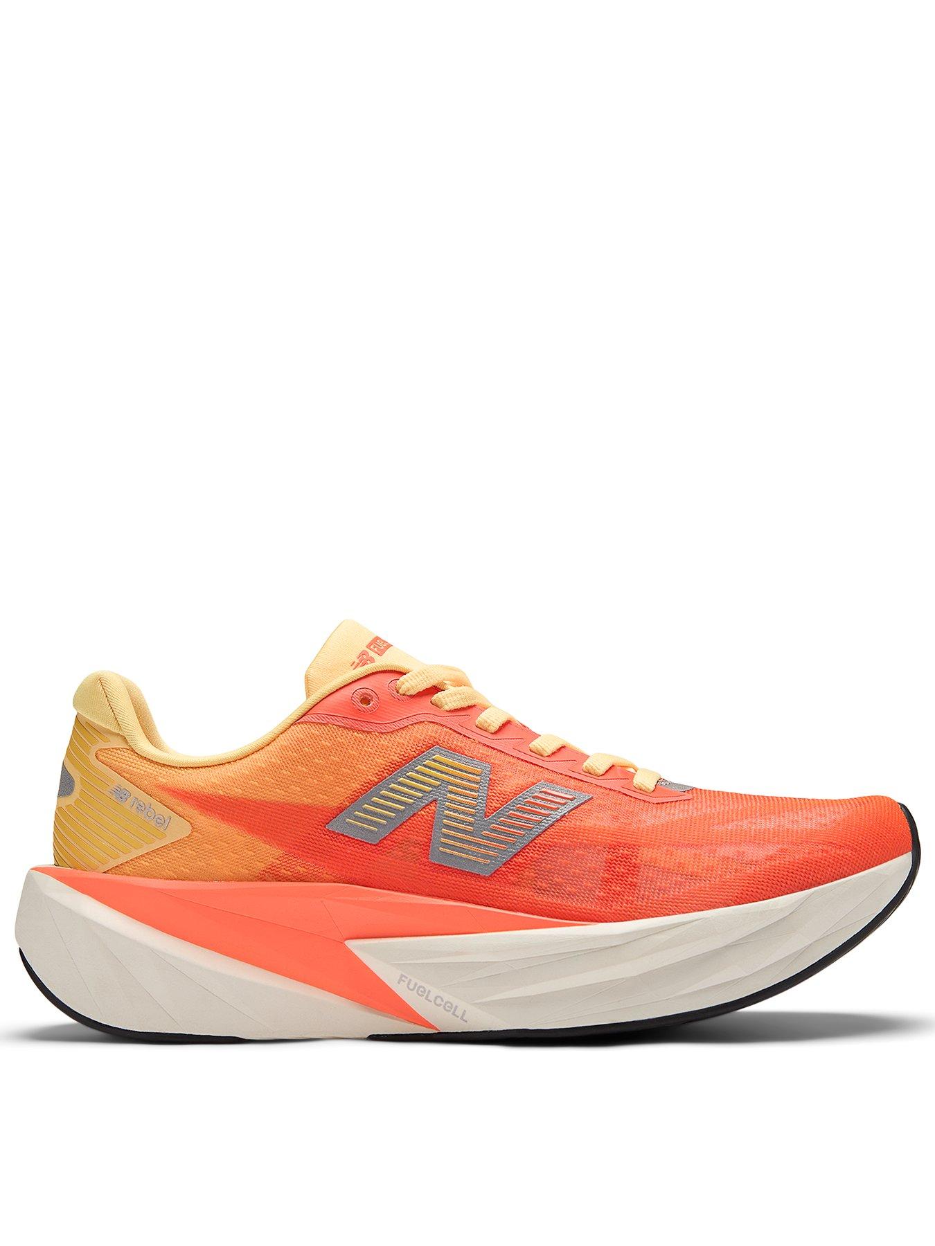 New Balance Womens Running Fuelcell Rebel V5 Trainers - Orange