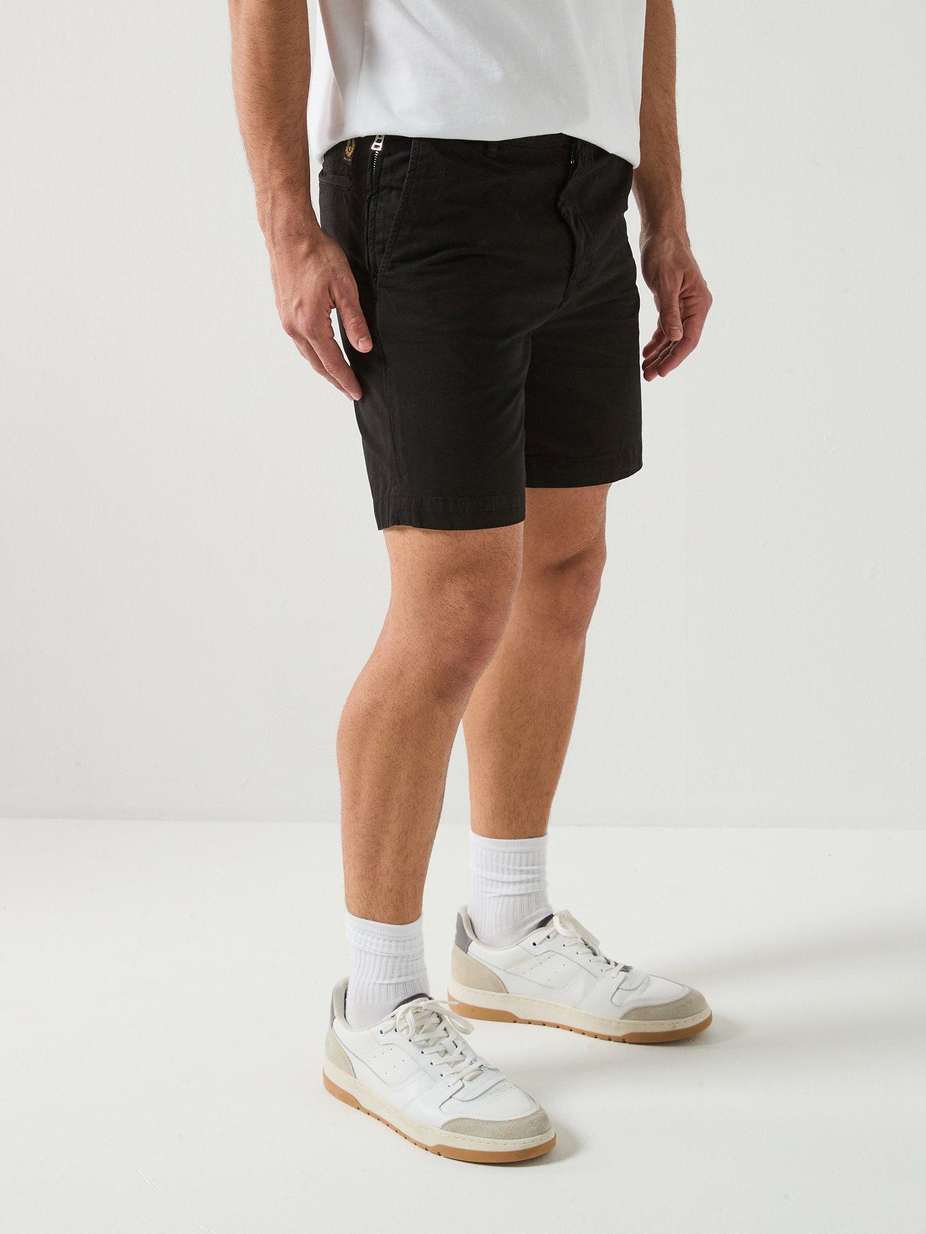 belstaff-rally-chino-shorts-black