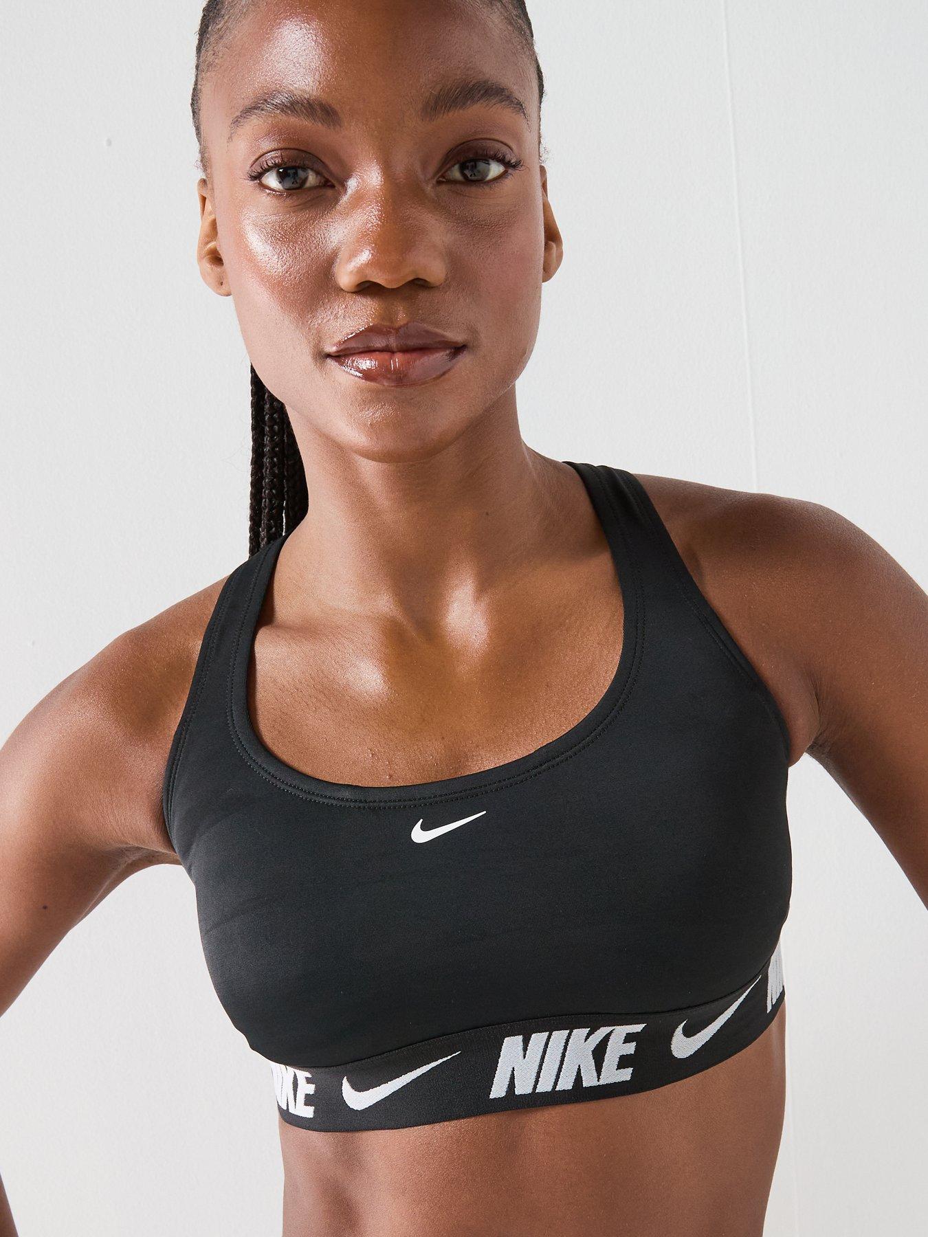 Image 5 of 7 of Nike Womens Racerback Bikini Top - Black