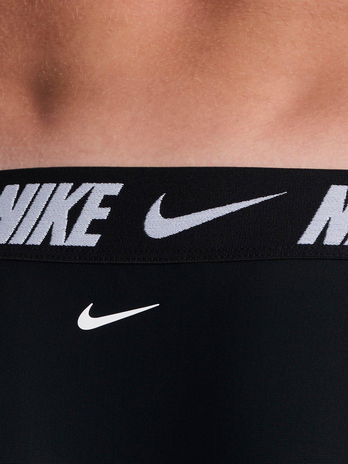  image of nike-womens-banded-bikini-bottom-black