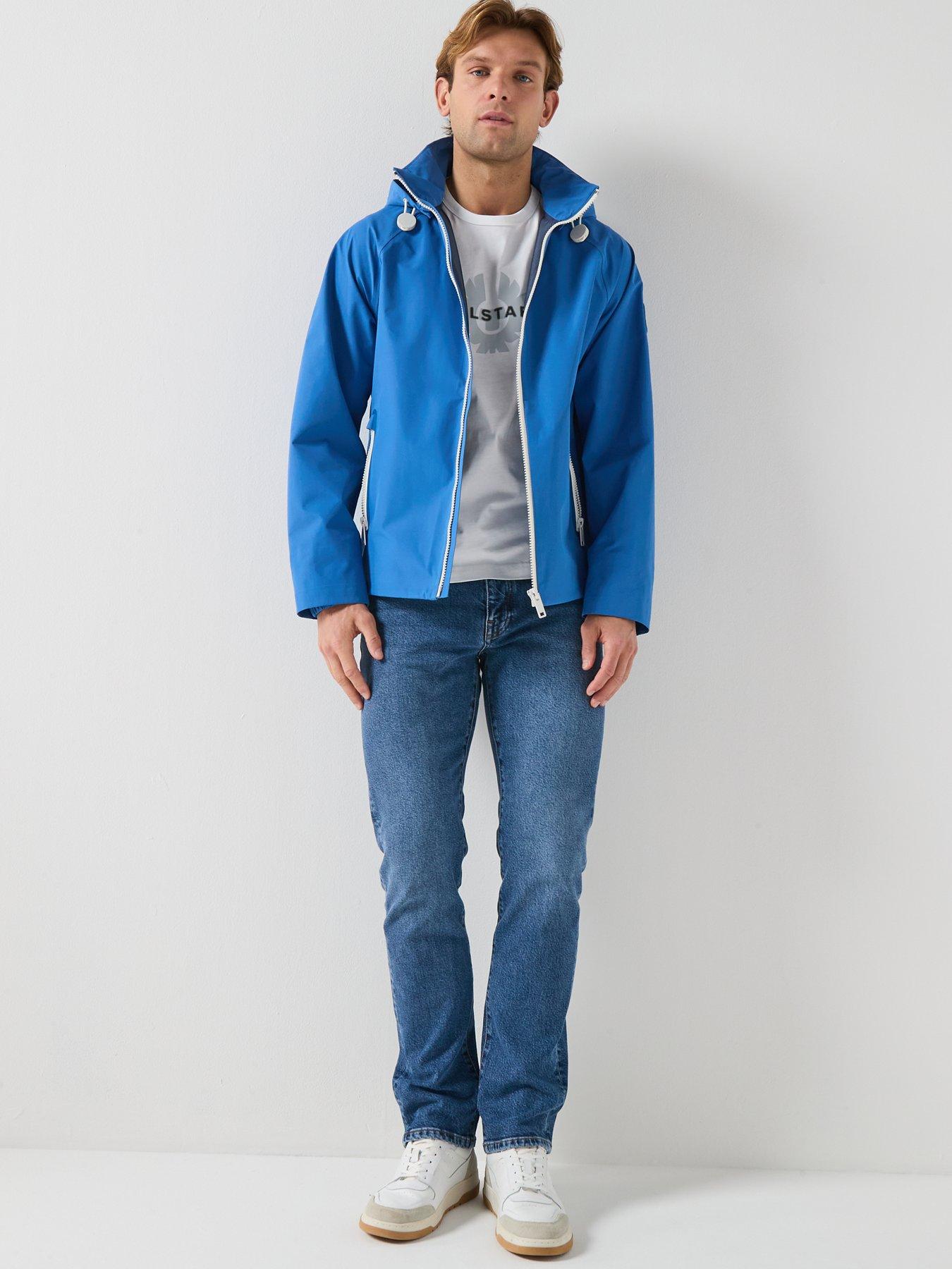  image of belstaff-expedtion-eiger-lightweight-jacket-blue