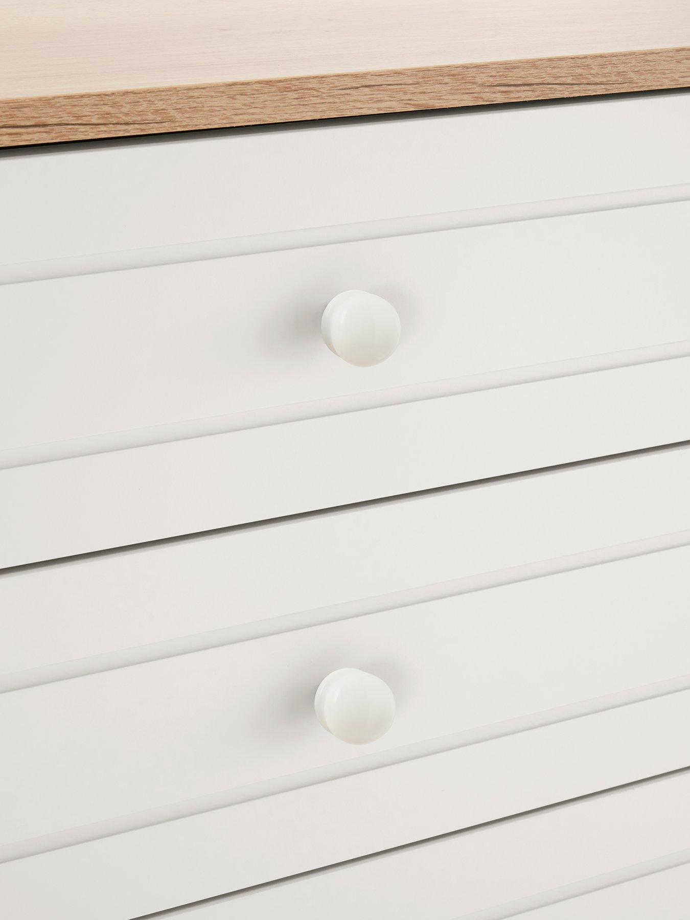  image of one-call-alderley-ready-assembled-bedroom-package-2-door-wardrobe-5-drawer-chest-amp-2-x-bedside-cabinets