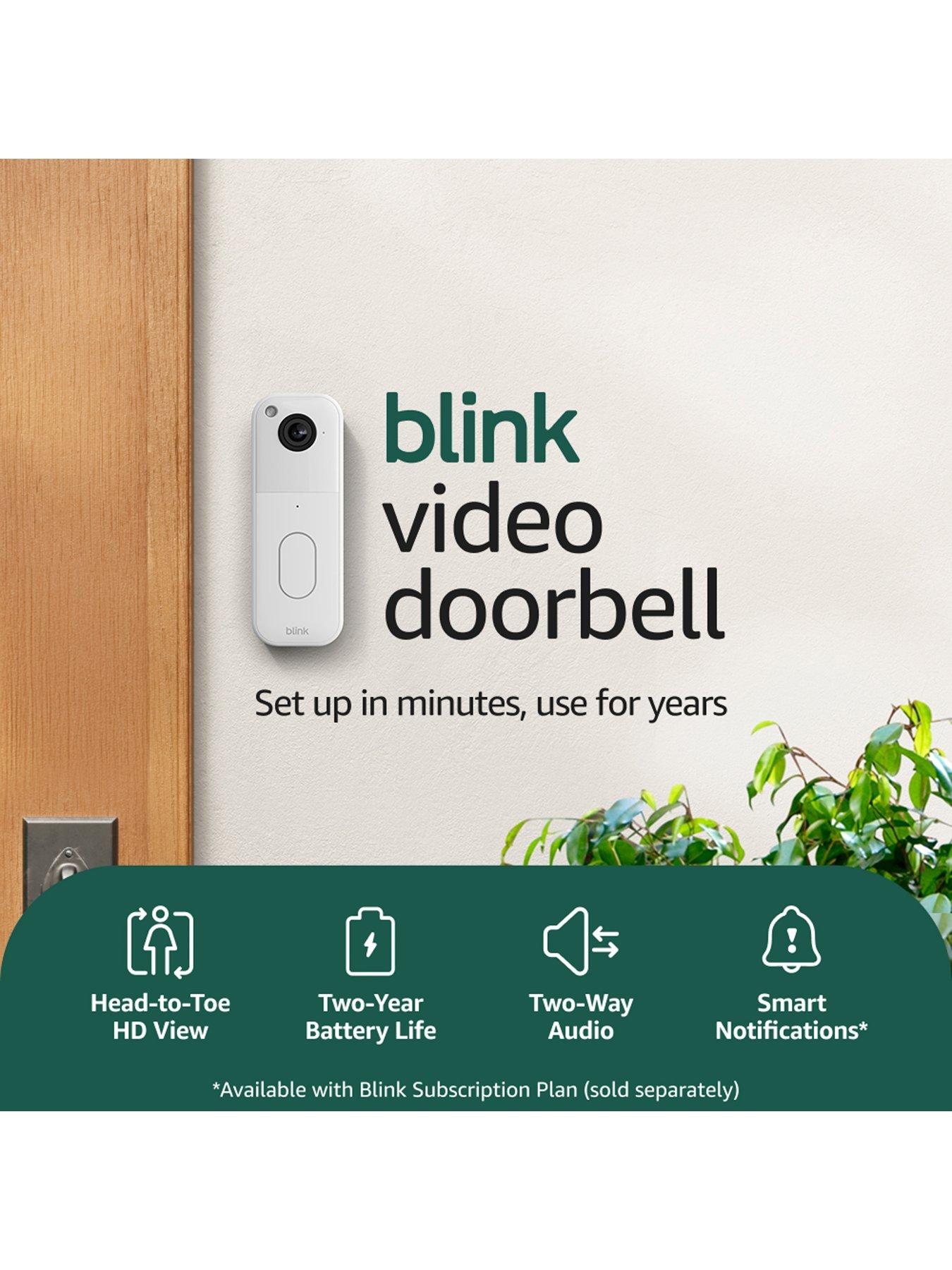 Image 2 of 6 of Blink Video Doorbell 2 - White - with Sync Module