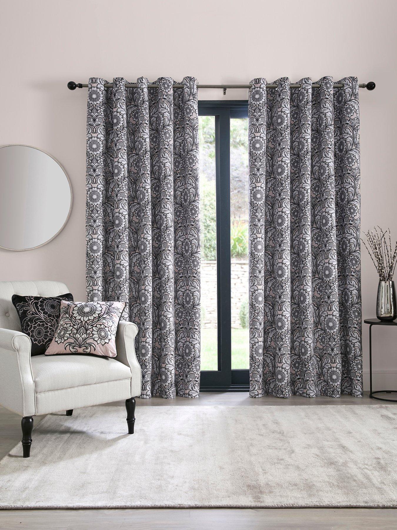 Image 1 of 3 of Laurence Llewelyn-Bowen Romilly Eyelet Curtains