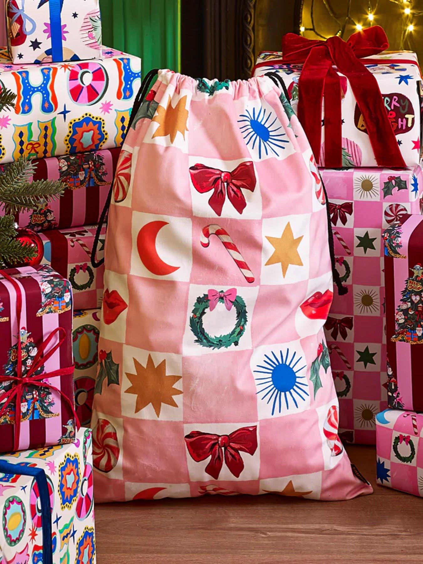 Eleanor Bowmer Eleanor Bowmer Christmas Icons Velvet Santa Sack