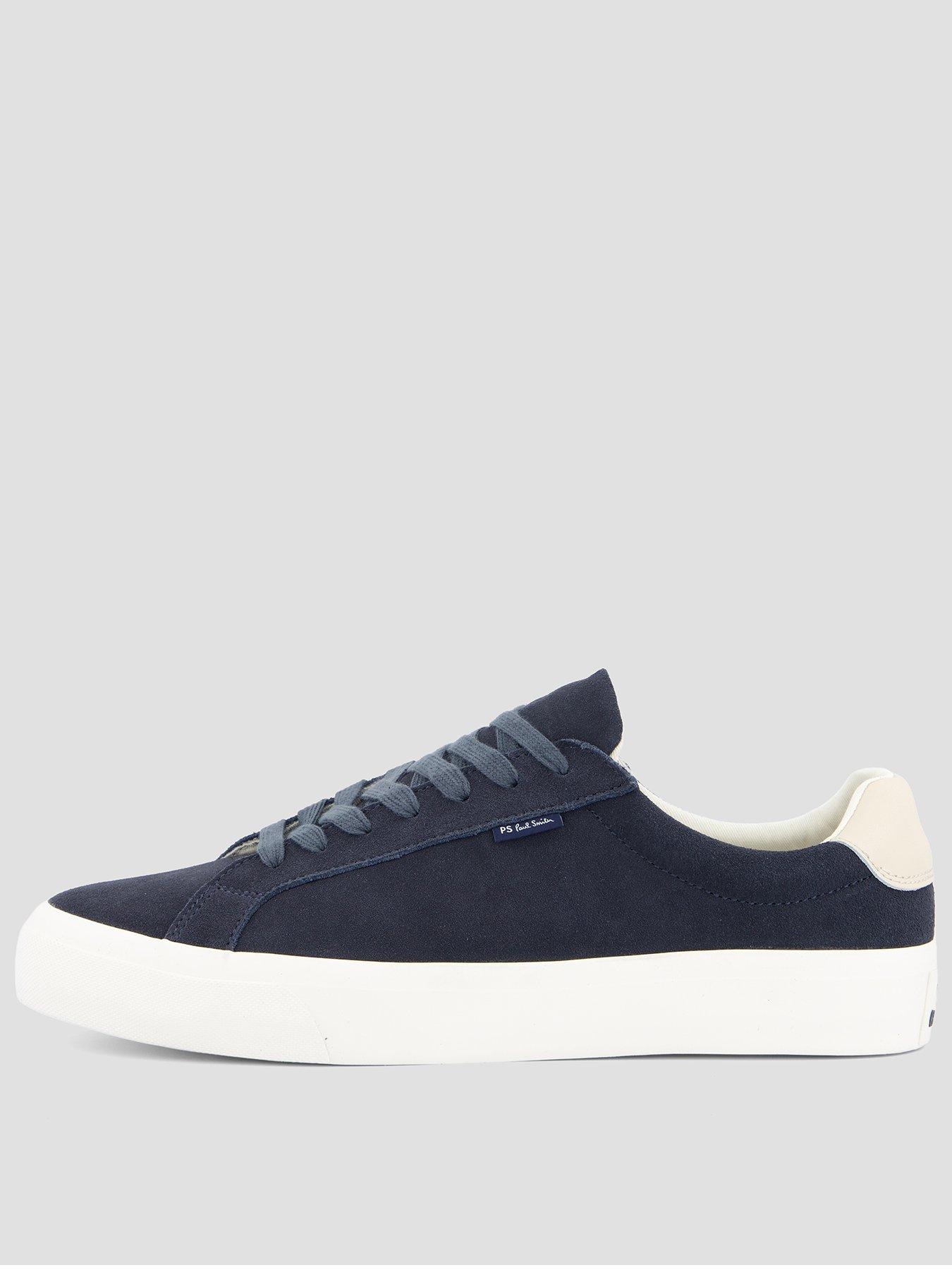 PS PAUL SMITH Amos Suede Trainers - Navy