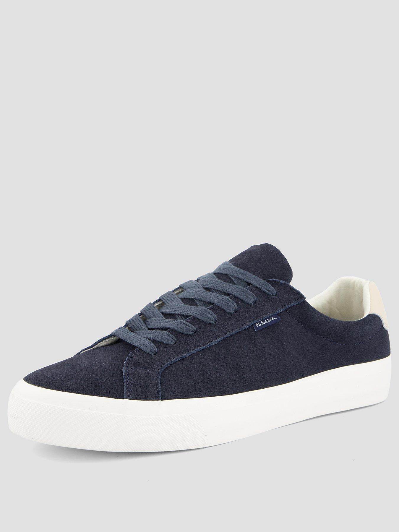 Image 2 of 7 of PS PAUL SMITH Amos Suede Trainers - Navy