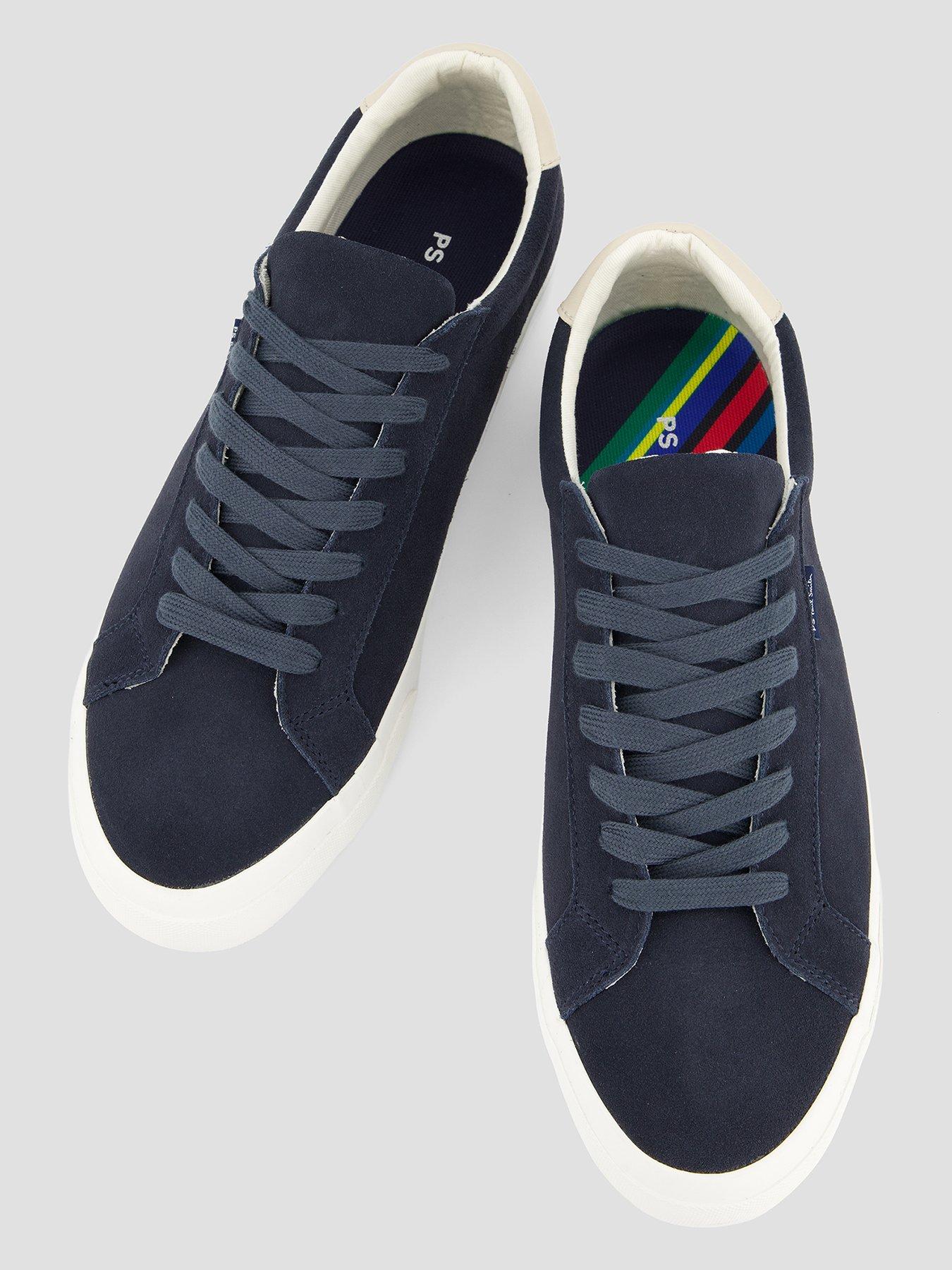 Image 3 of 7 of PS PAUL SMITH Amos Suede Trainers - Navy