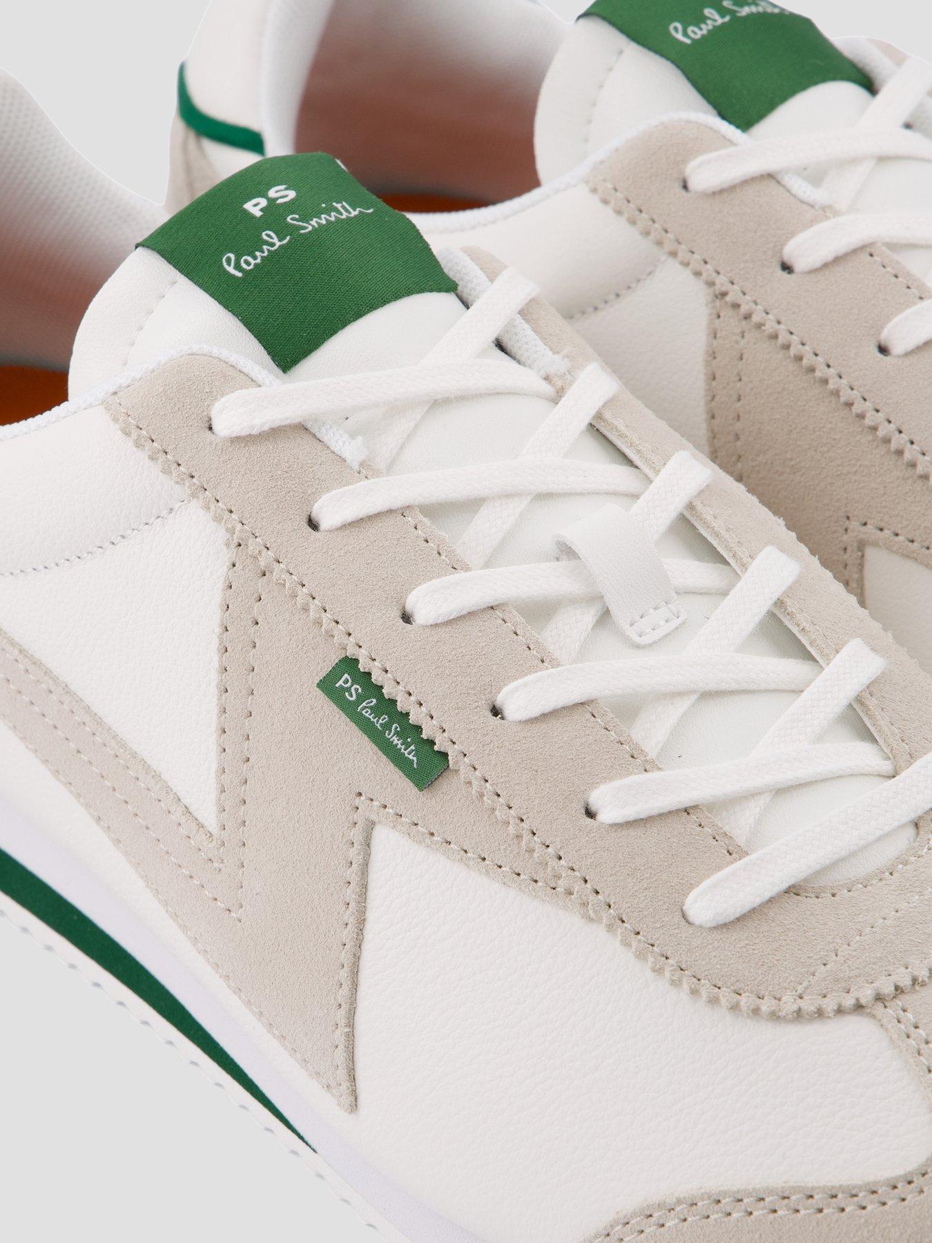  image of ps-paul-smith-atlanta-retro-low-profile-runner-trainers-white