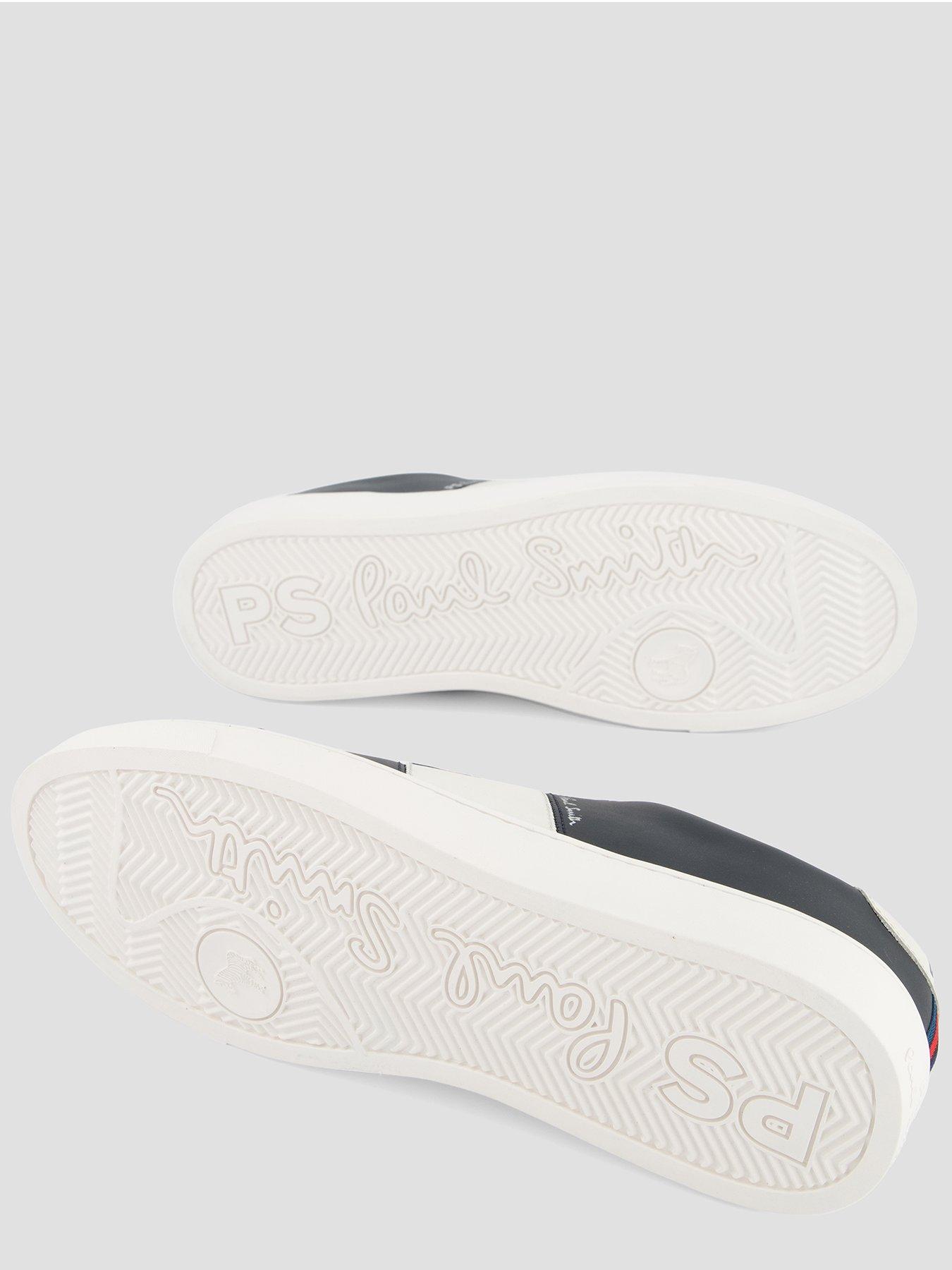 Image 4 of 7 of PS PAUL SMITH Beech Logo Leather Trainers - Navy
