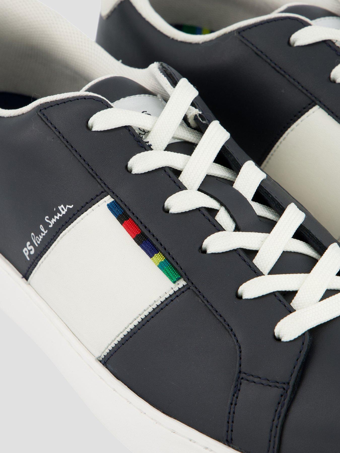 Image 5 of 7 of PS PAUL SMITH Beech Logo Leather Trainers - Navy