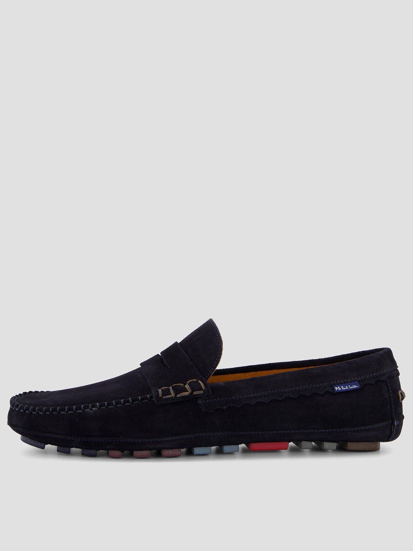 PS PAUL SMITH Jenson Moccasin Driving Shoes - Navy