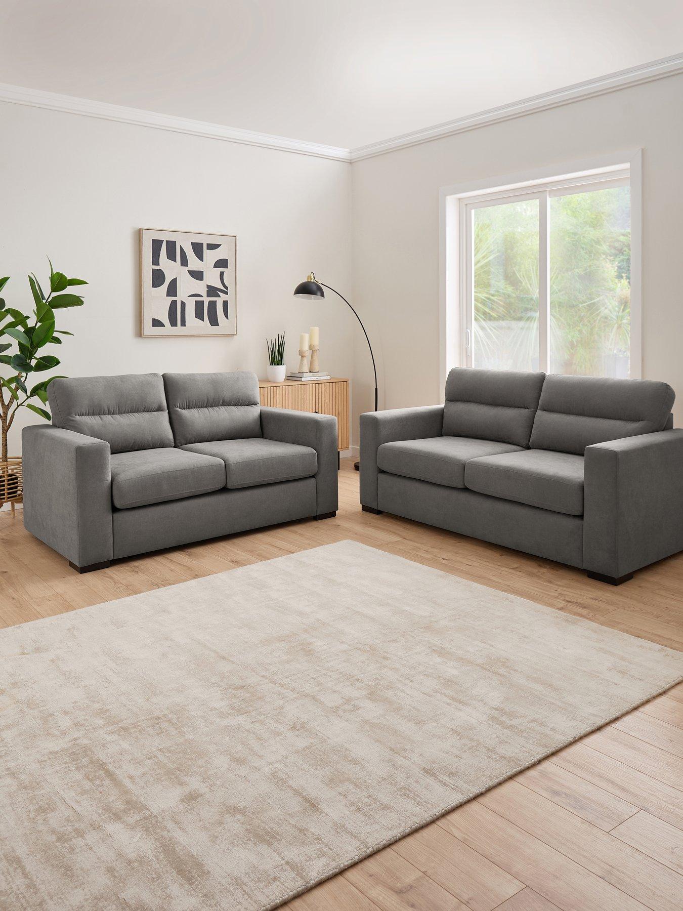 The Very Collection Seville 3 Seater + 2 Seater Sofa Set (Buy  &  SAVE) - FSC® Certified