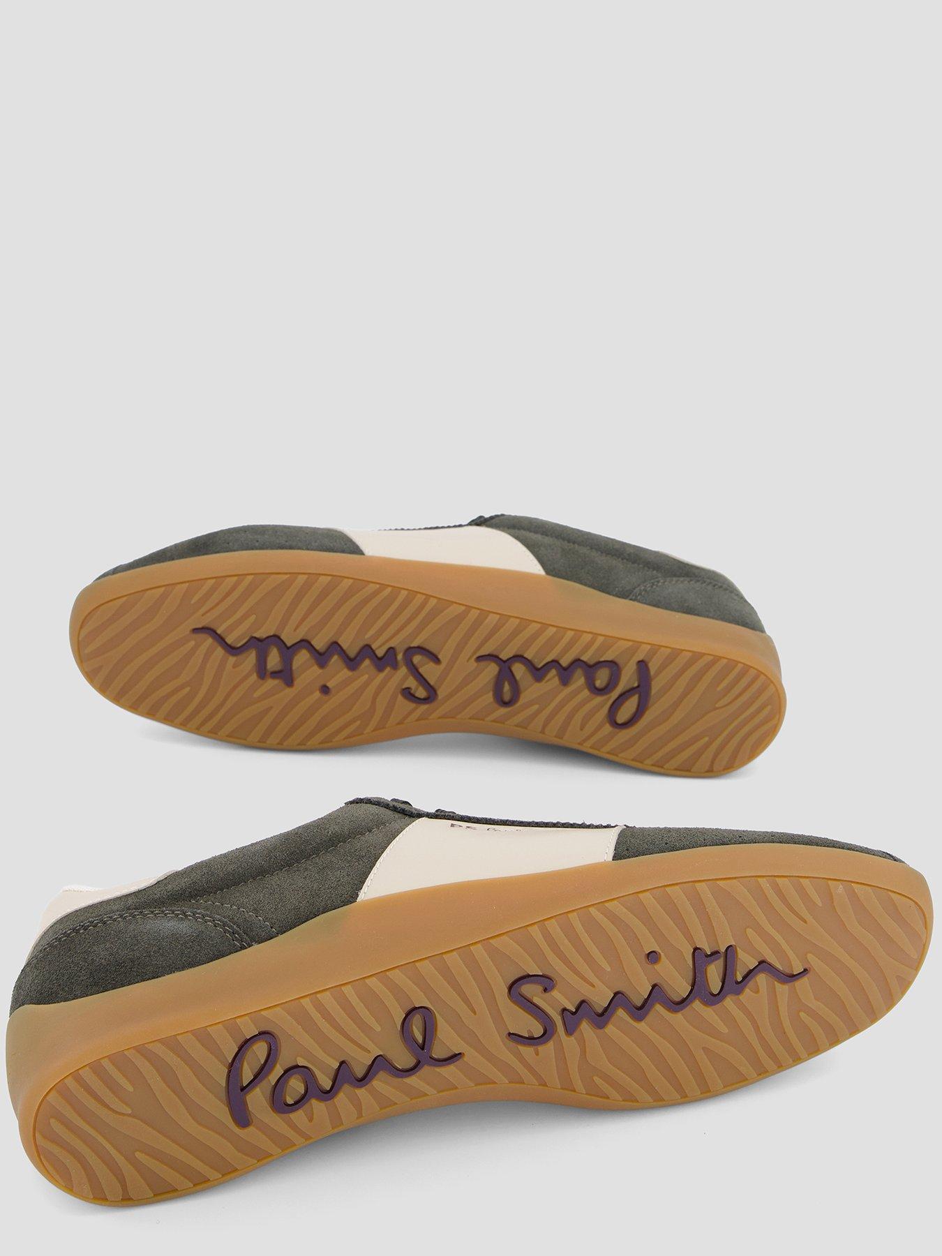  image of ps-paul-smith-maximus-low-profile-gumsole-trainer-green